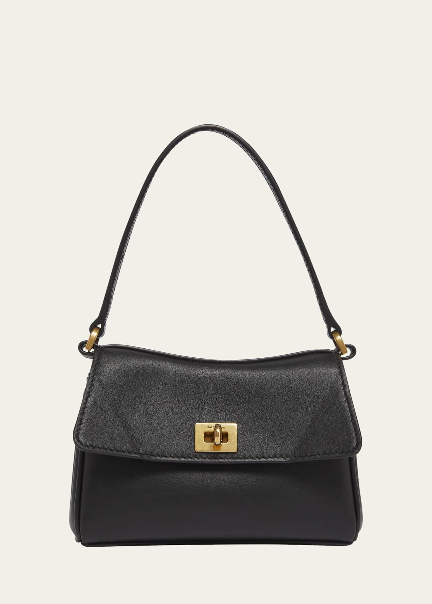 【関税・送料込み】Balenciaga Rodeo Shoulder Bag Balenciaga Rodeo Nano Flap Leather Crossbody Bag - Bergdorf