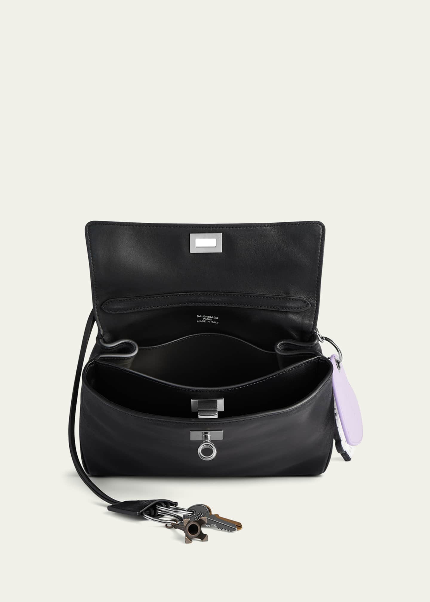 Balenciaga Rodeo Mini Leather Top-Handle Bag - Bergdorf Goodman