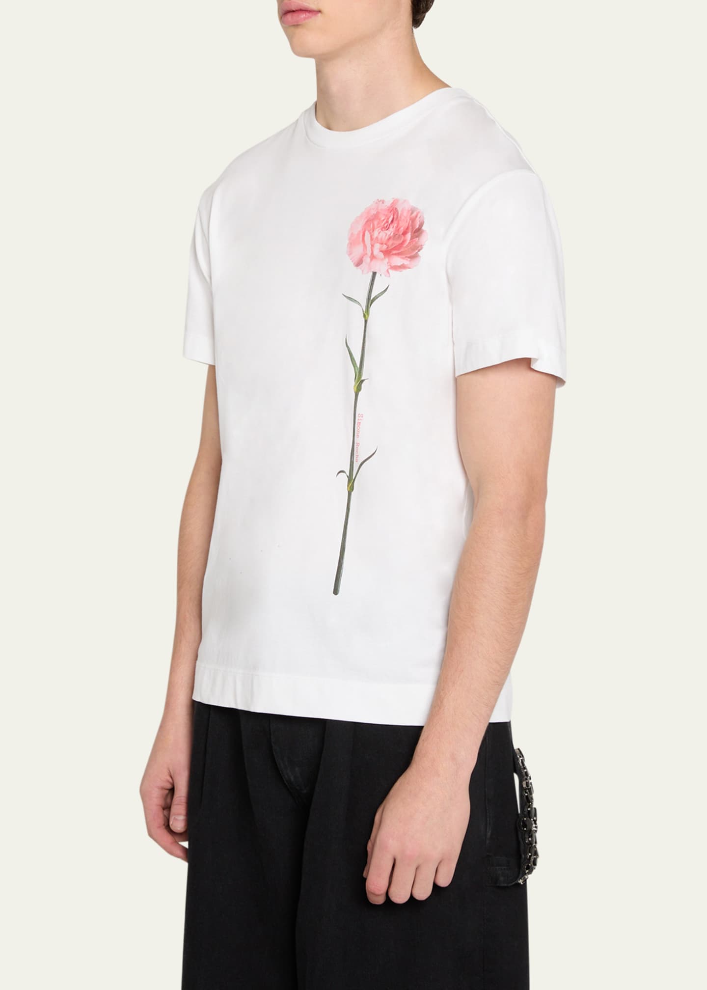 Carnation Print Short Sleeve Tee main image 0