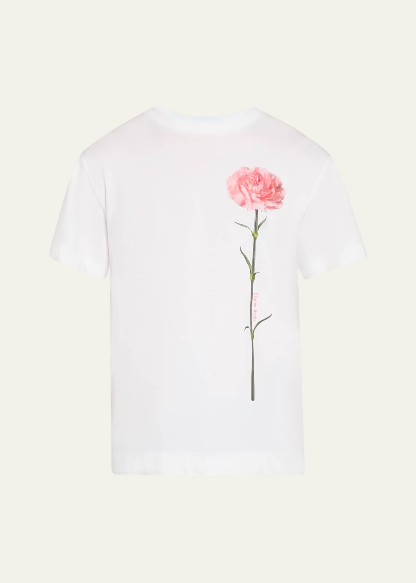 Carnation Print Short Sleeve Tee main image 1
