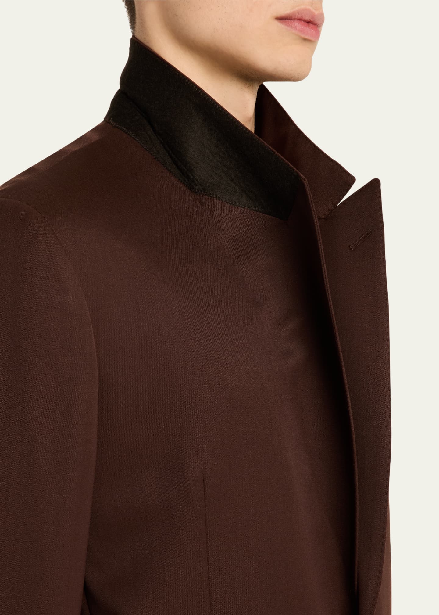 Simone Rocha Men's Wide Peak Embellished Dinner Jacket Image 7 of 8