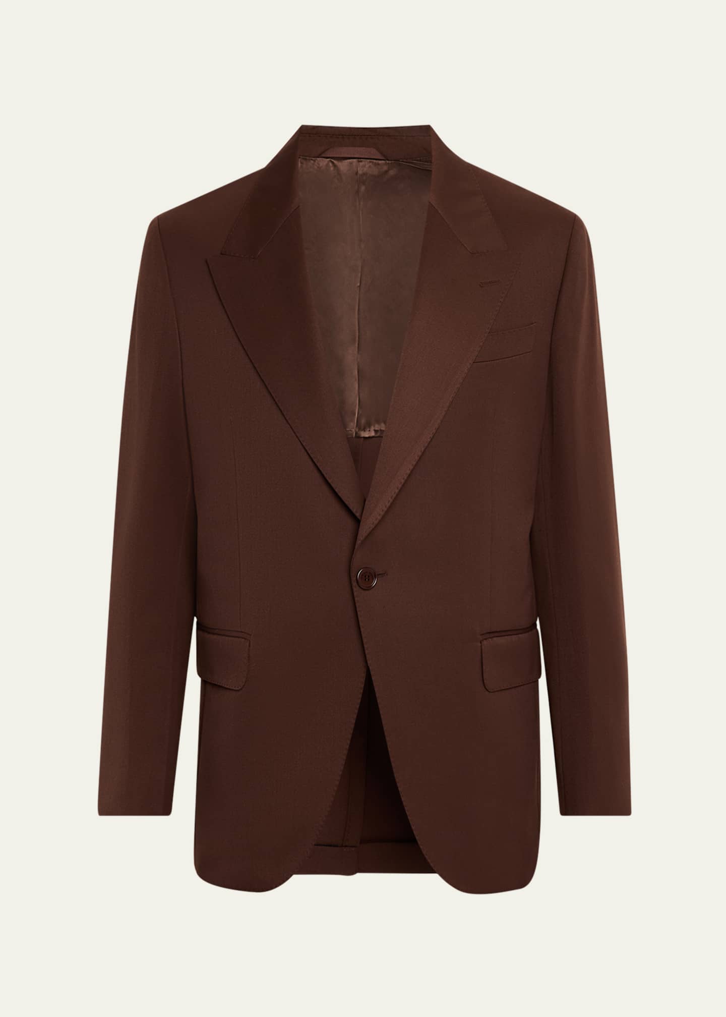 Simone Rocha Men's Wide Peak Embellished Dinner Jacket Image 1 of 8