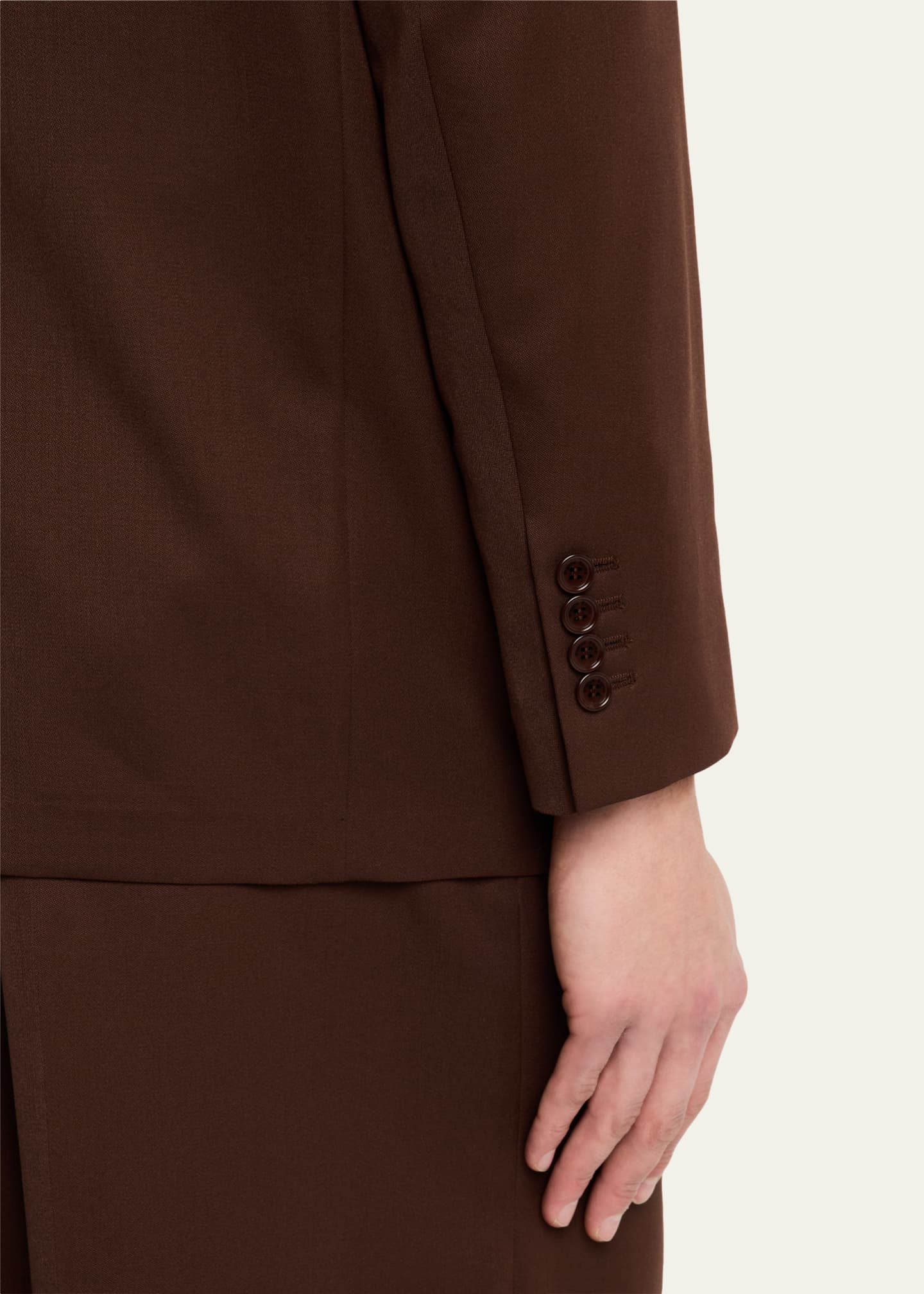 Simone Rocha Men's Wide Peak Embellished Dinner Jacket Image 8 of 8