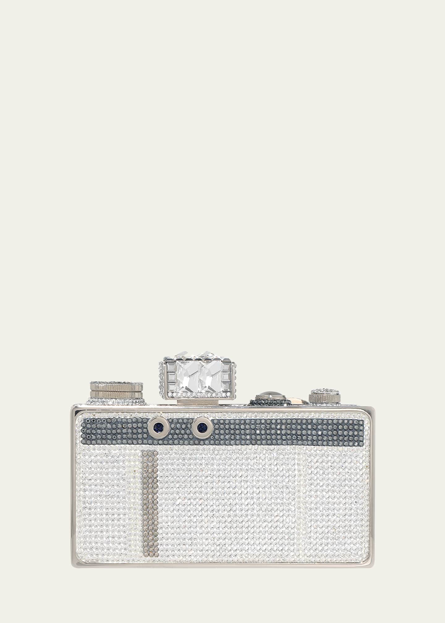 Judith Leiber Couture Zoom Camera Crystal Clutch Bag Image 2 of 3