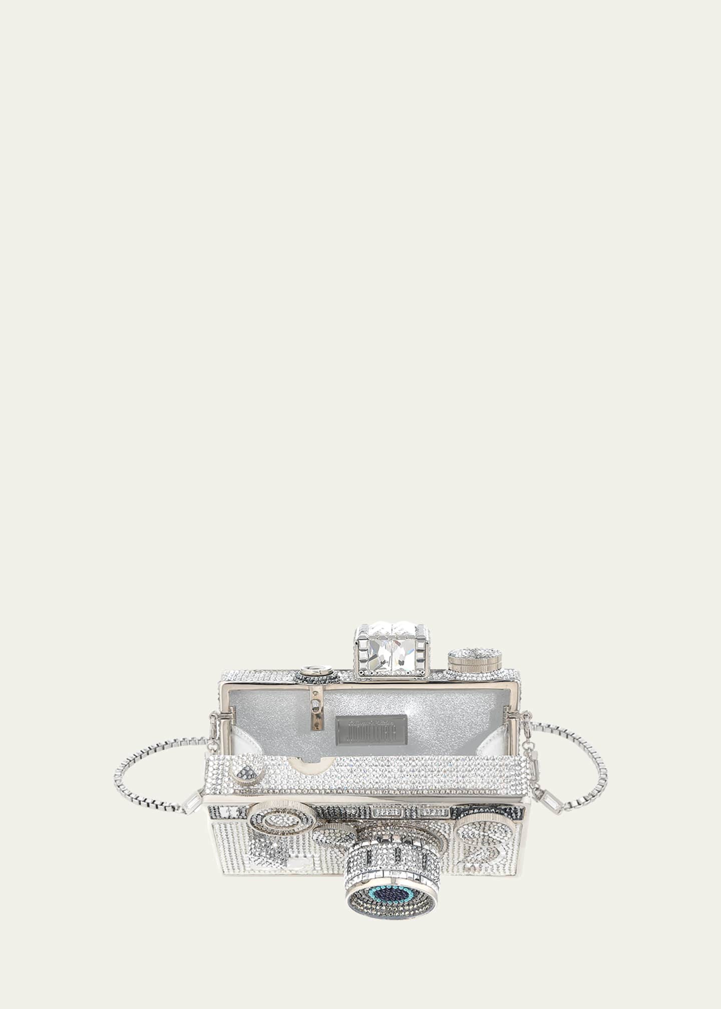 Judith Leiber Couture Zoom Camera Crystal Clutch Bag Image 3 of 3