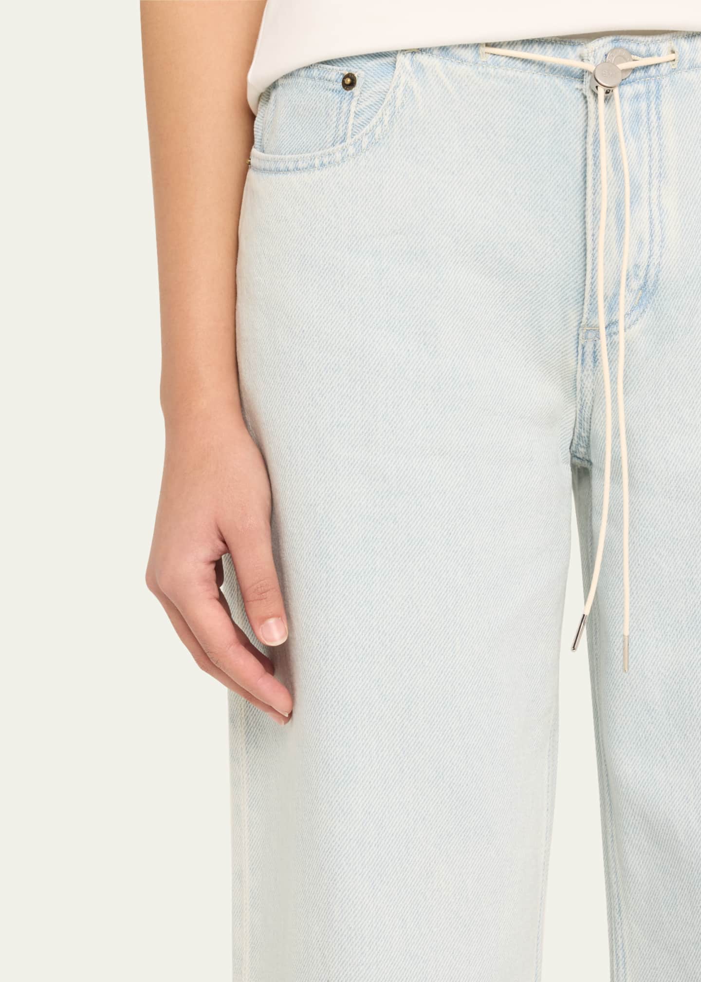 Still Here Cool Relaxed Drawstring Jeans Image 4 of 4