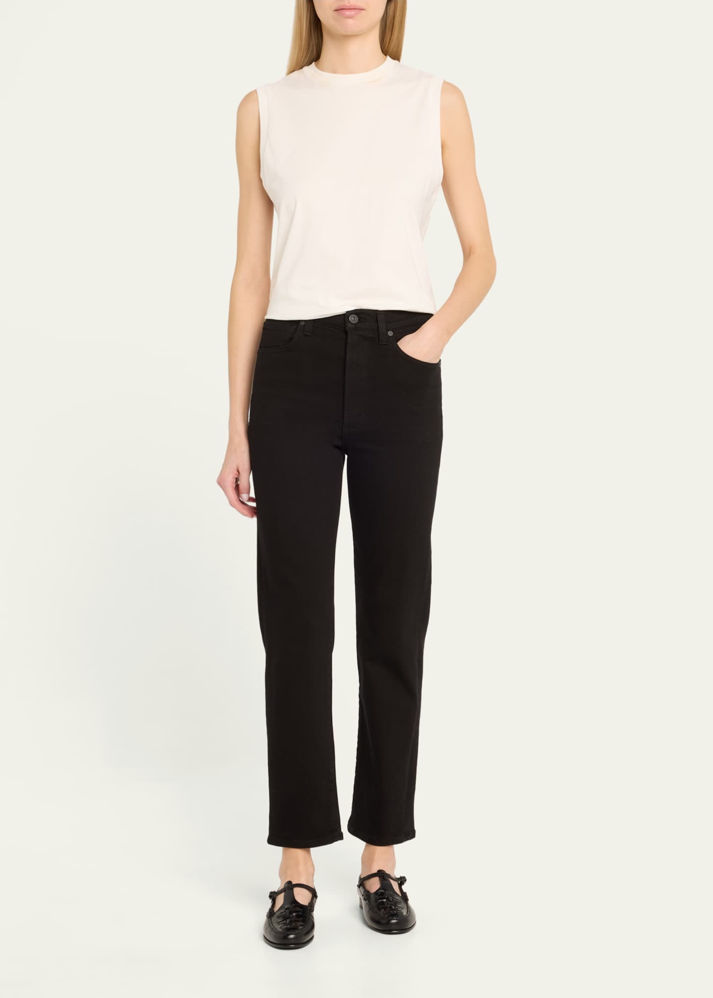 Citizens of Humanity Caia Slim Straight Jeans Image 2 of 5