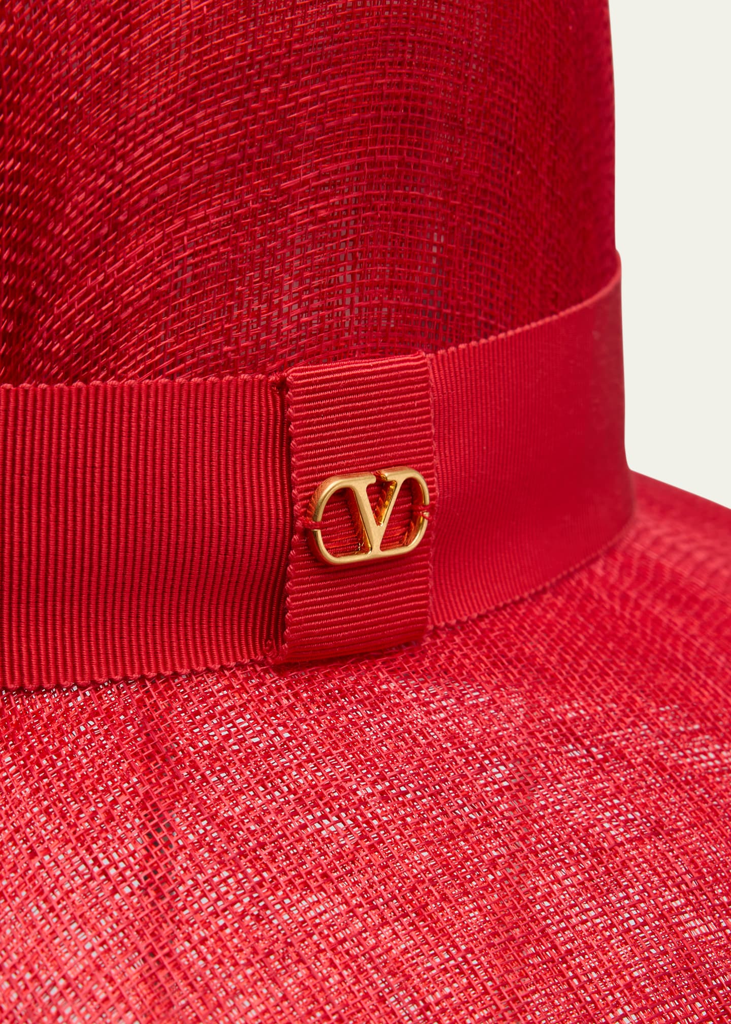 Valentino Garavani V-Logo Large Brim Hat Image 2 of 3