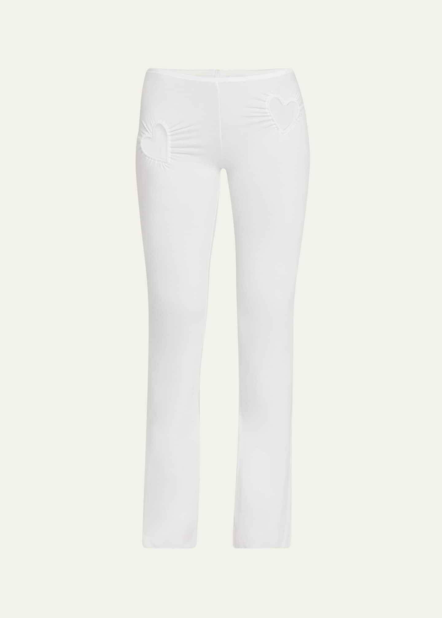 SKIMS Cotton Jersey Heart Cutout Pants Image 1 of 5