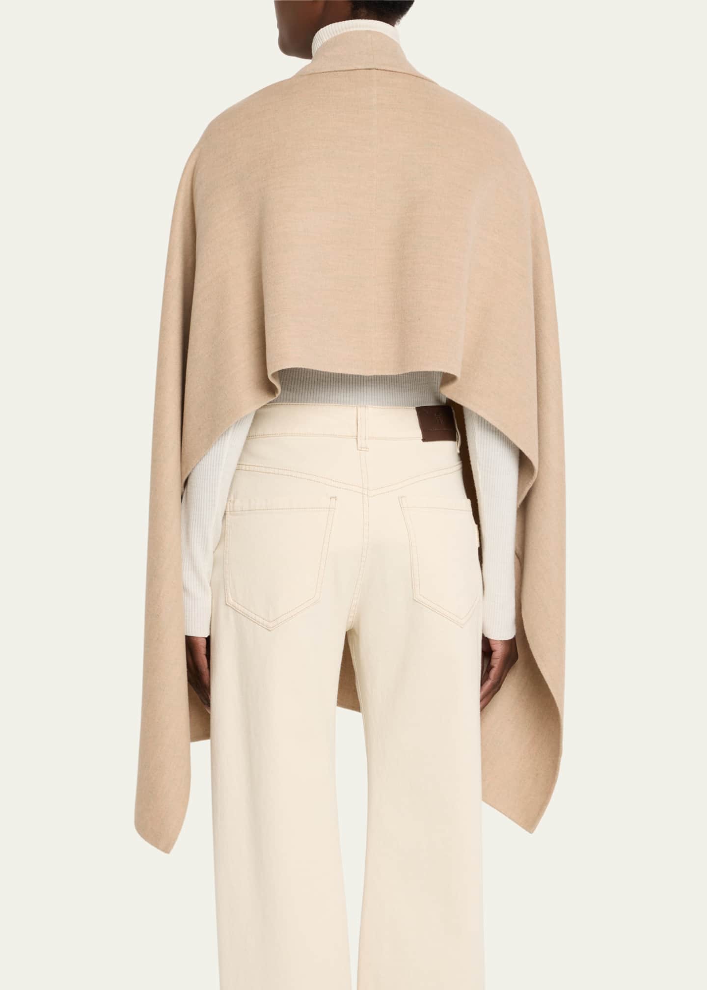 Loro Piana Violante Cashmere Cape Image 3 of 5