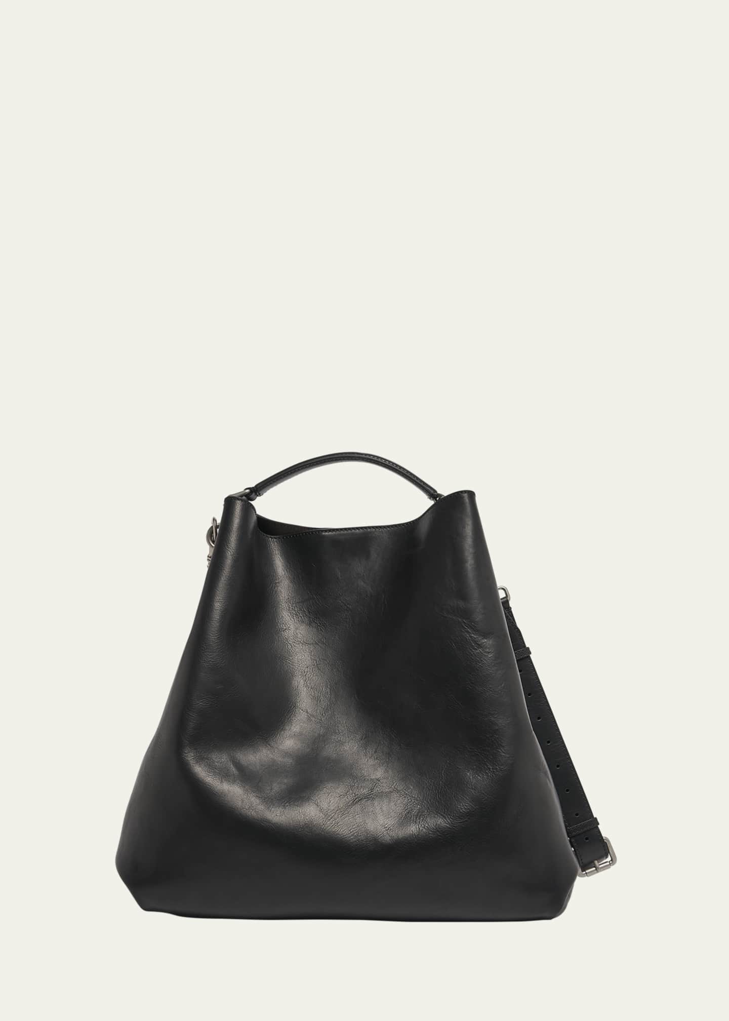 Dries Van Noten Men's Leather Tote Bag Image 1 of 5