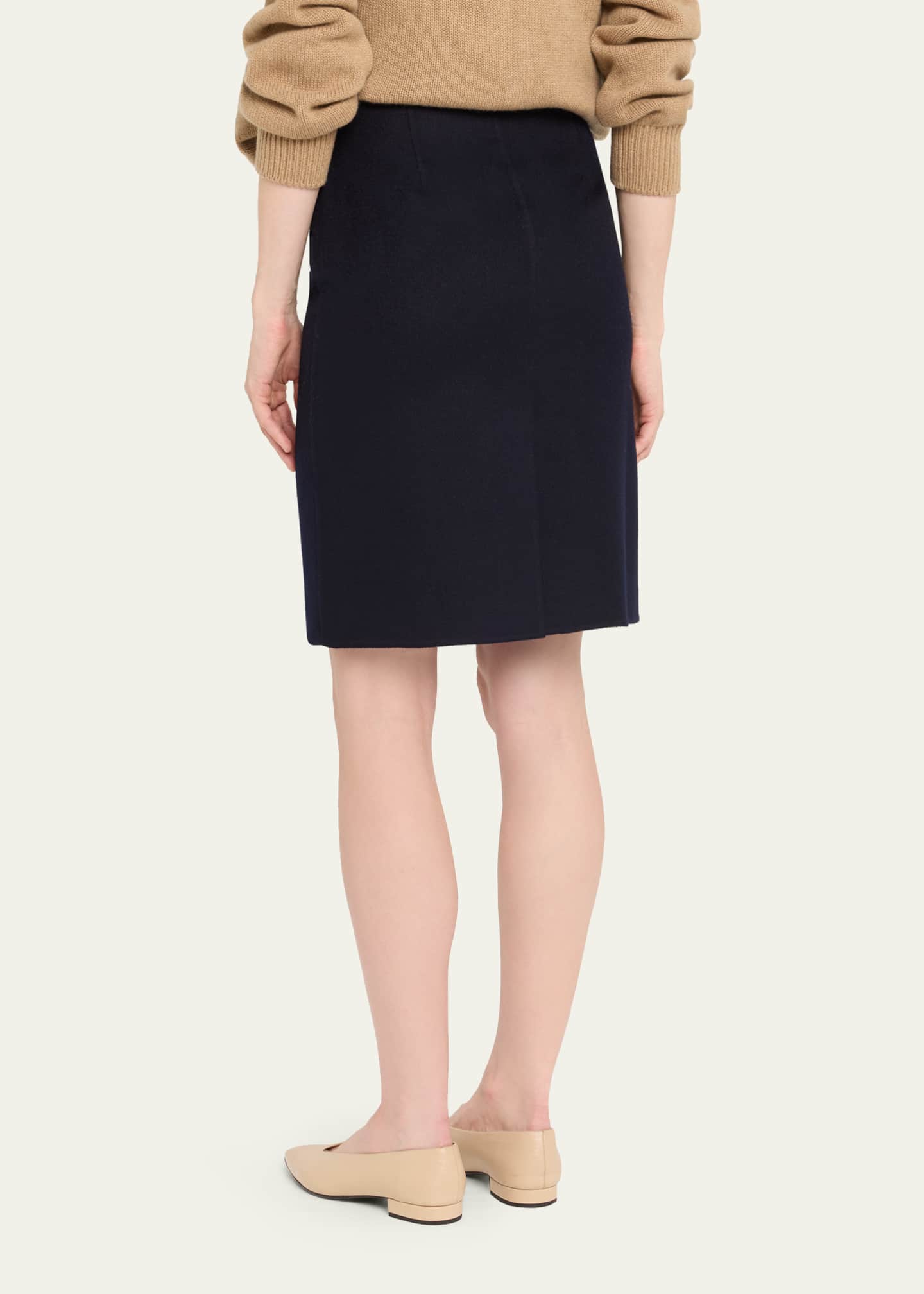 Loro Piana Vivian Cashmere Skirt Image 3 of 5