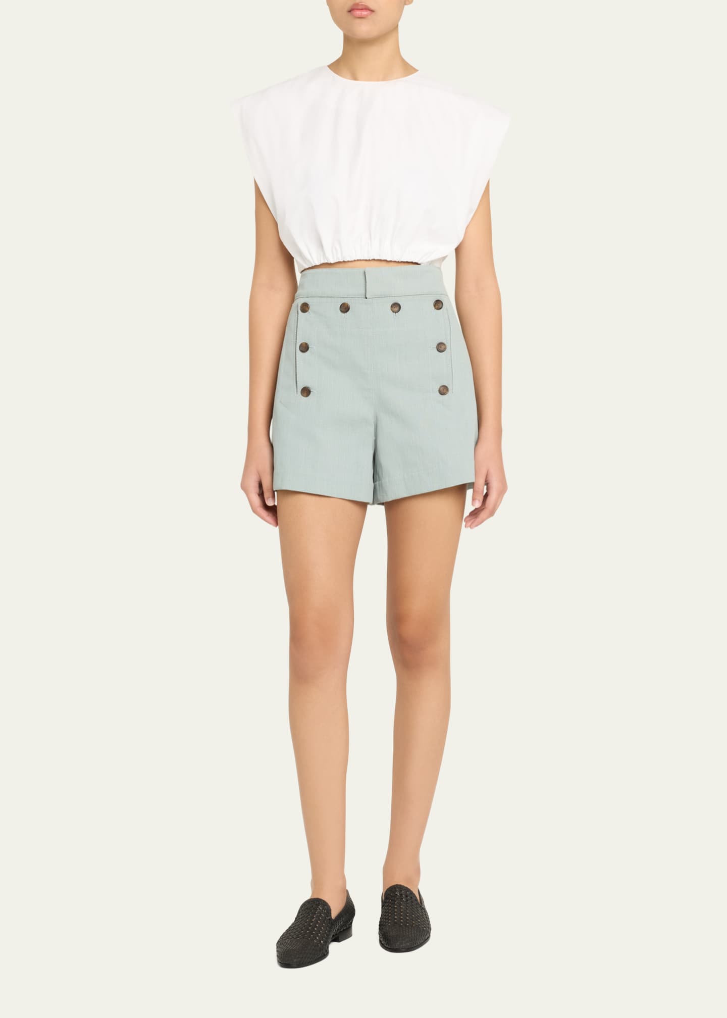A.L.C. Lucas Tailored Shorts Image 2 of 5