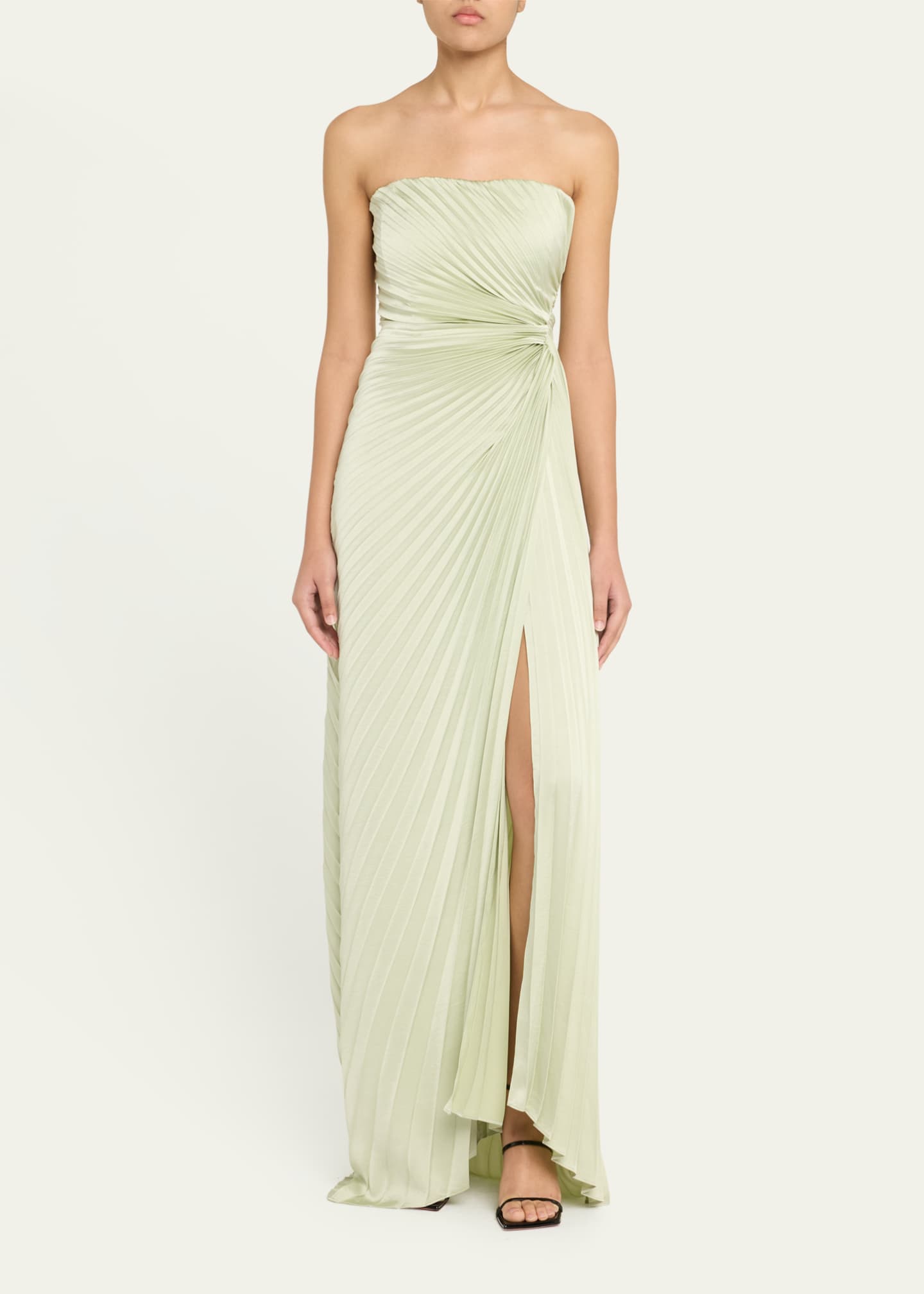 A.L.C. Layla Pleated Strapless Gown Image 2 of 5
