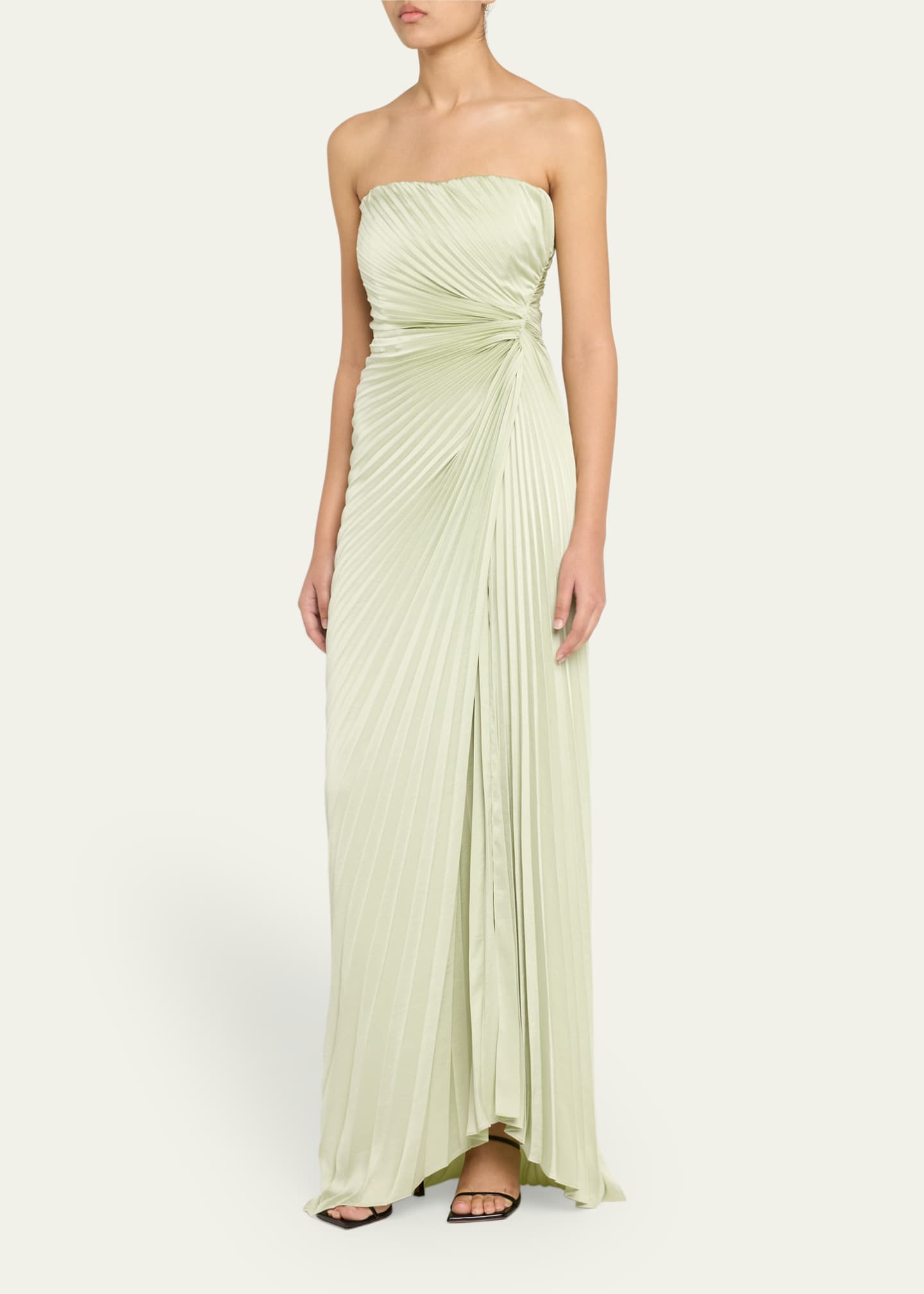 A.L.C. Layla Pleated Strapless Gown Image 4 of 5
