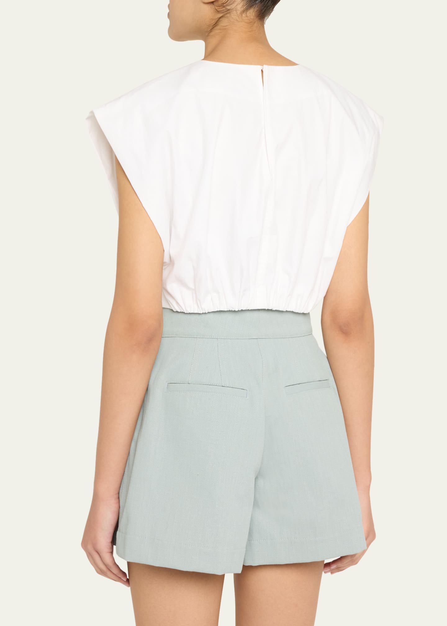 A.L.C. Billie Cap-Sleeve Top Image 3 of 5