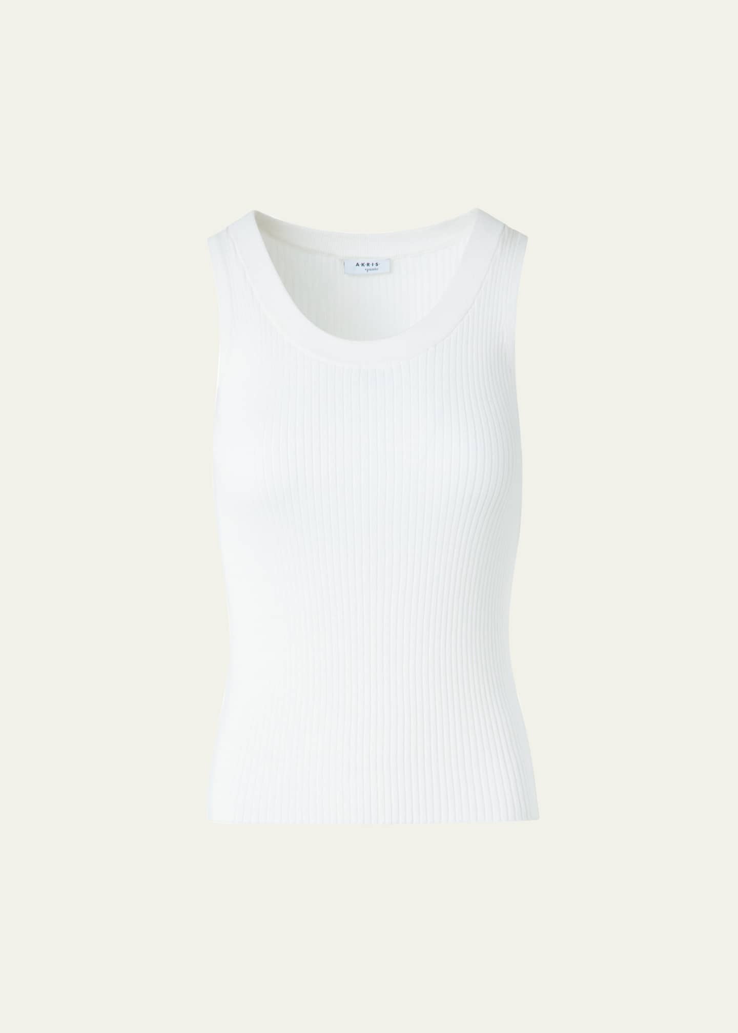 Akris punto Twisted Rib Knit Tank Top Image 1 of 5