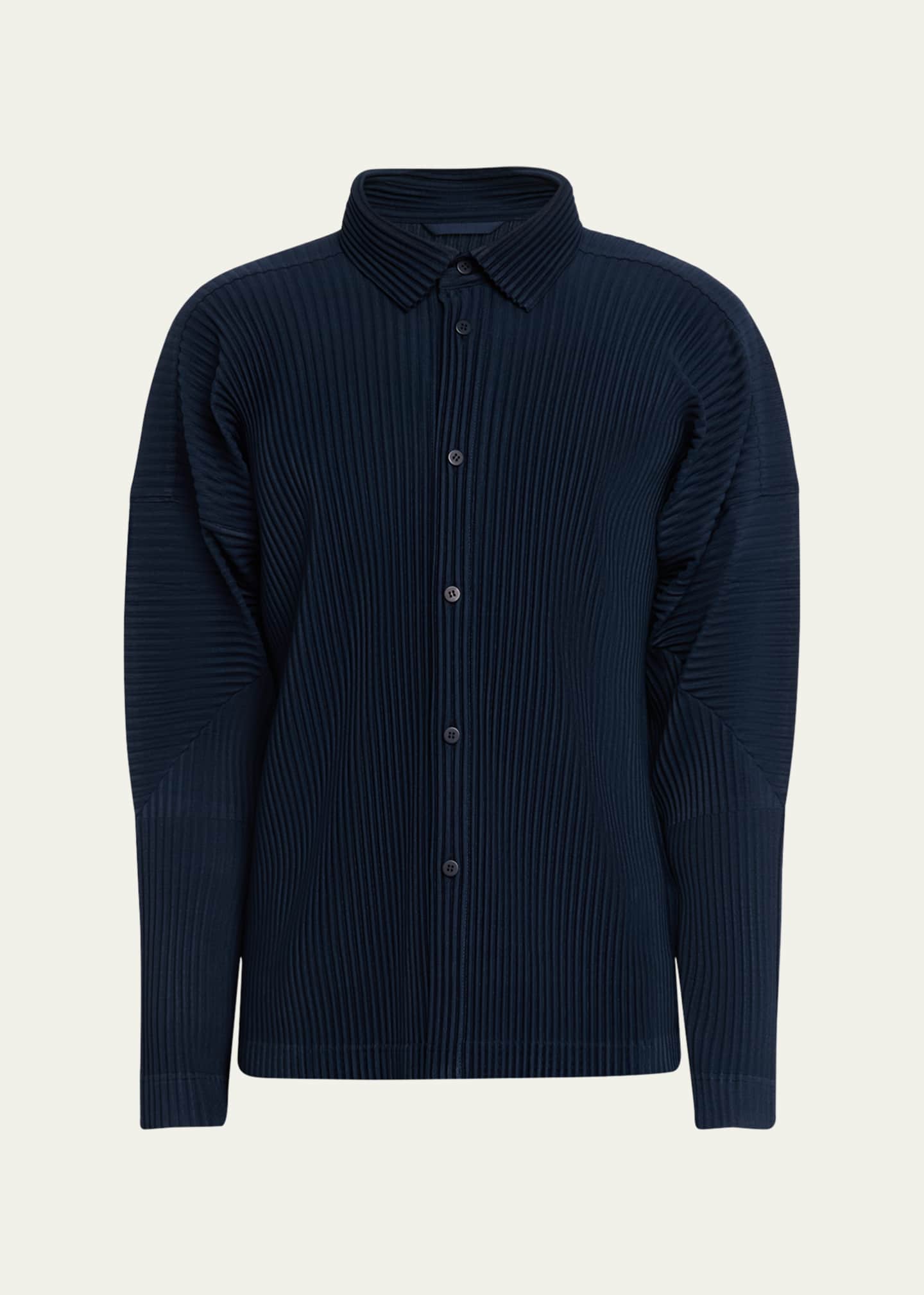 Homme Plissé Issey Miyake Pleated shirt | Men's Clothing