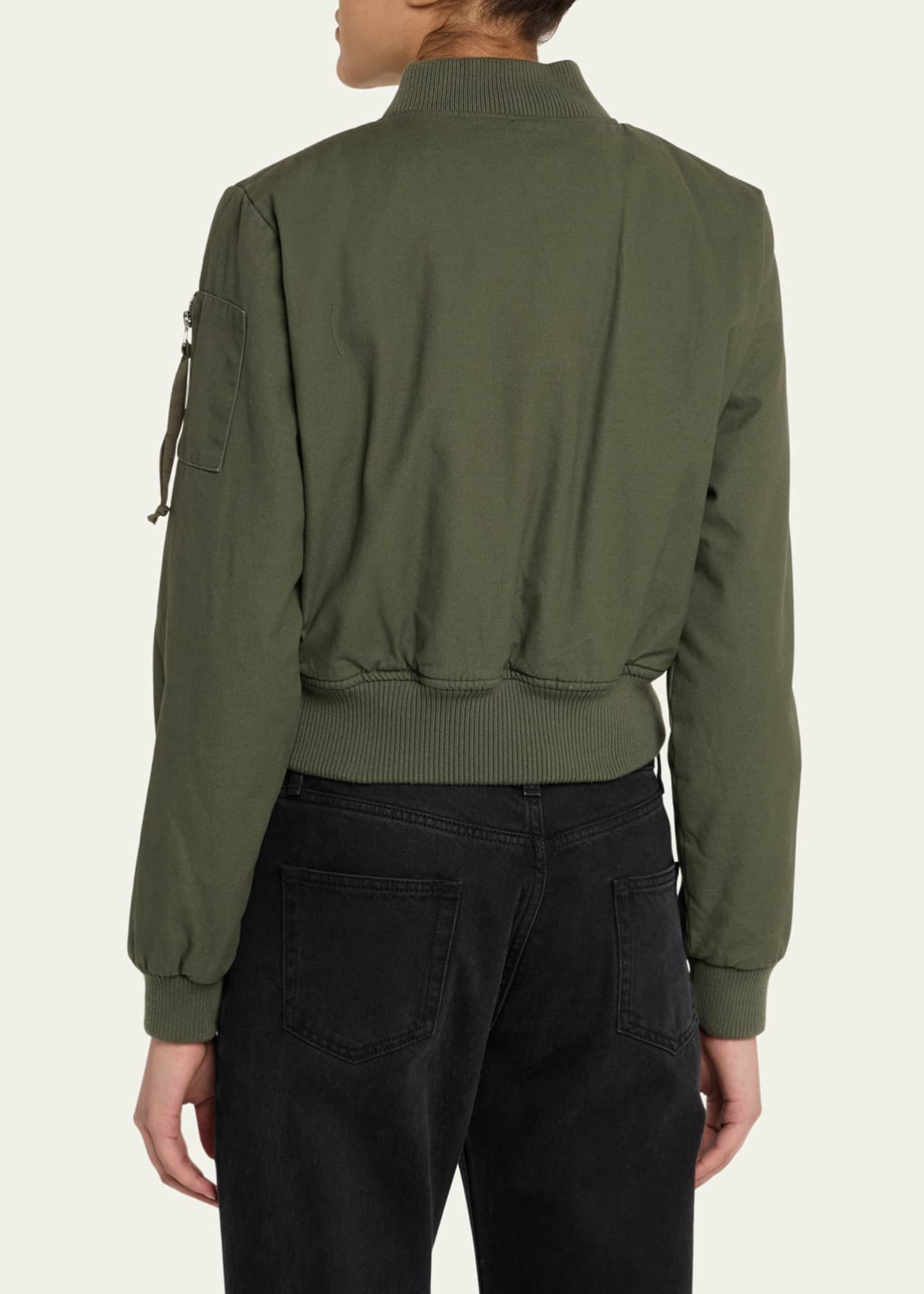 NSF Clothing Reyes Shrunken Bomber Jacket Image 3 of 5