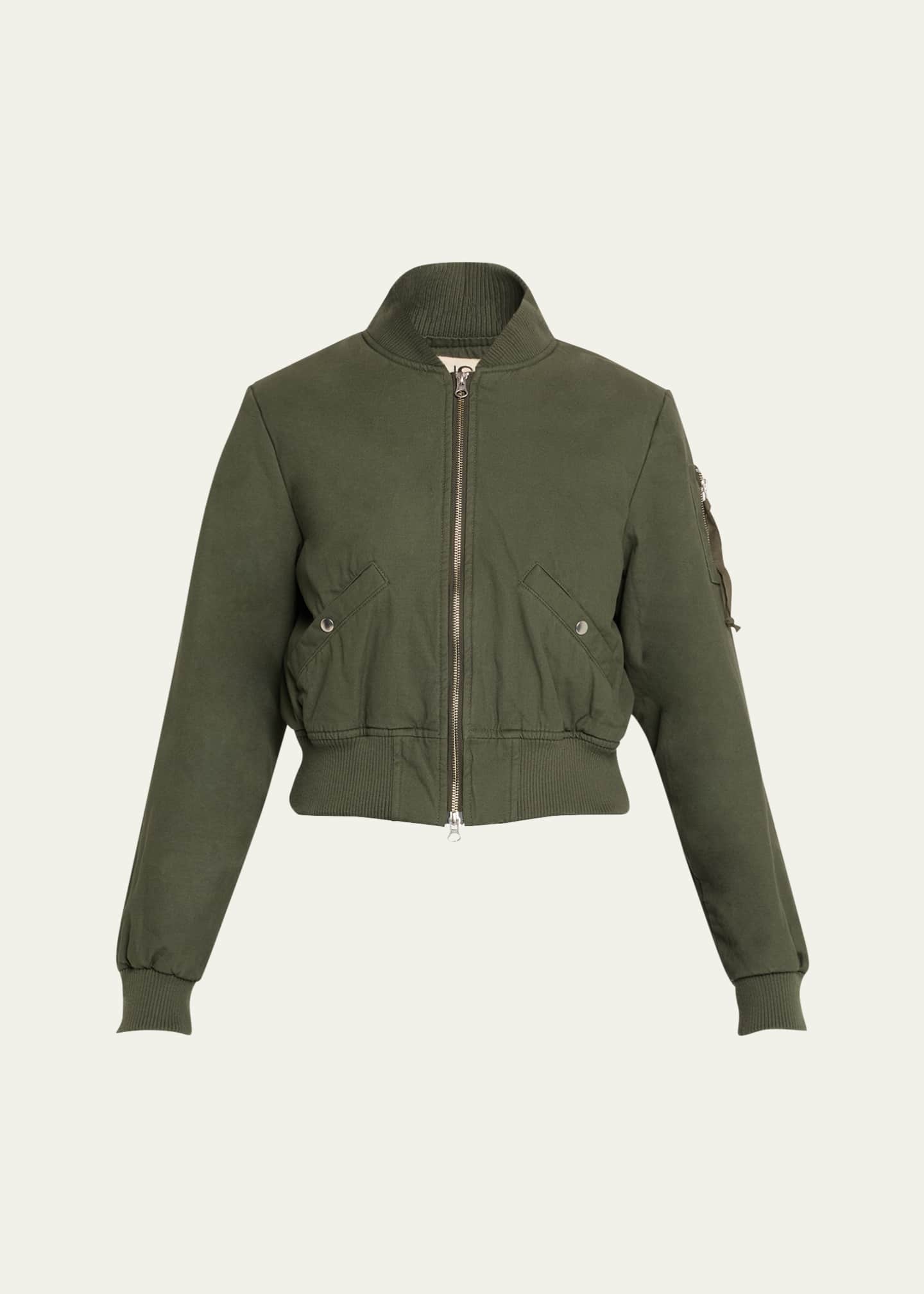 NSF Clothing Reyes Shrunken Bomber Jacket Image 1 of 5