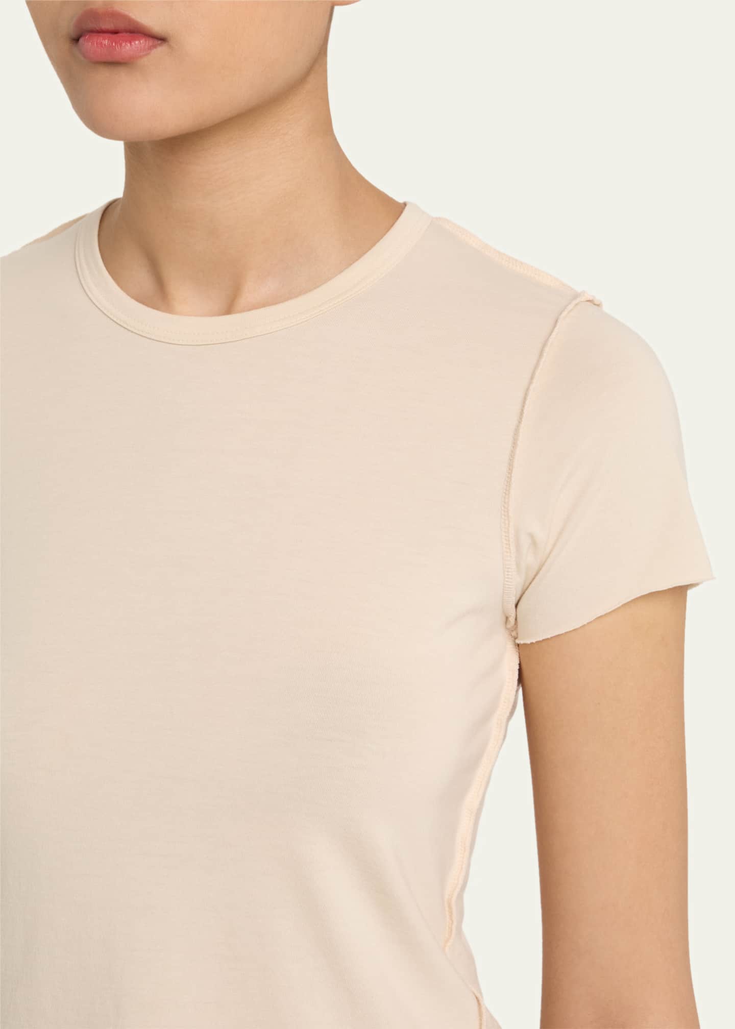 NSF Clothing Tara Fitted Shrunken Crewneck T-Shirt Image 5 of 5