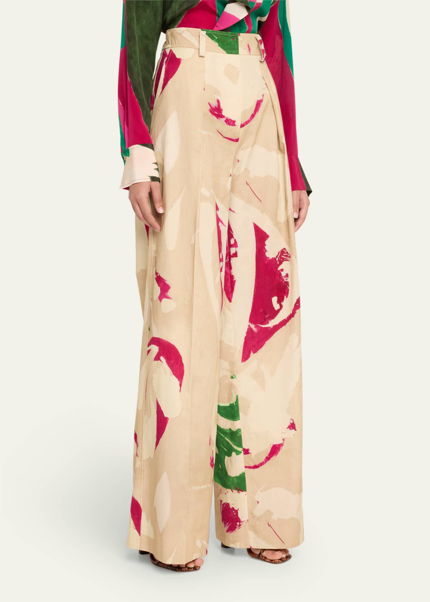 Ulla Johnson UJ x Lee Krasner Mitchell Wide-Leg Pants Image 4 of 5
