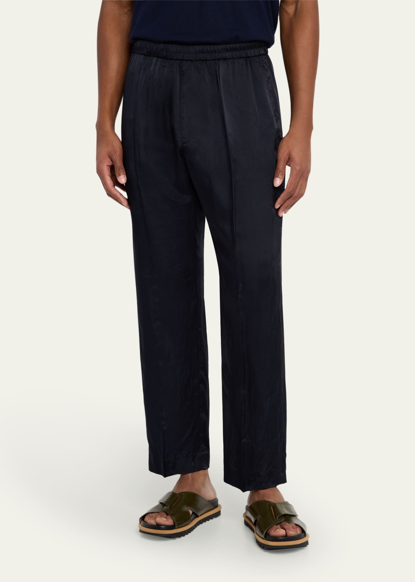 Dries Van Noten Men's Parkino Elastic-Waist Pants Image 4 of 5