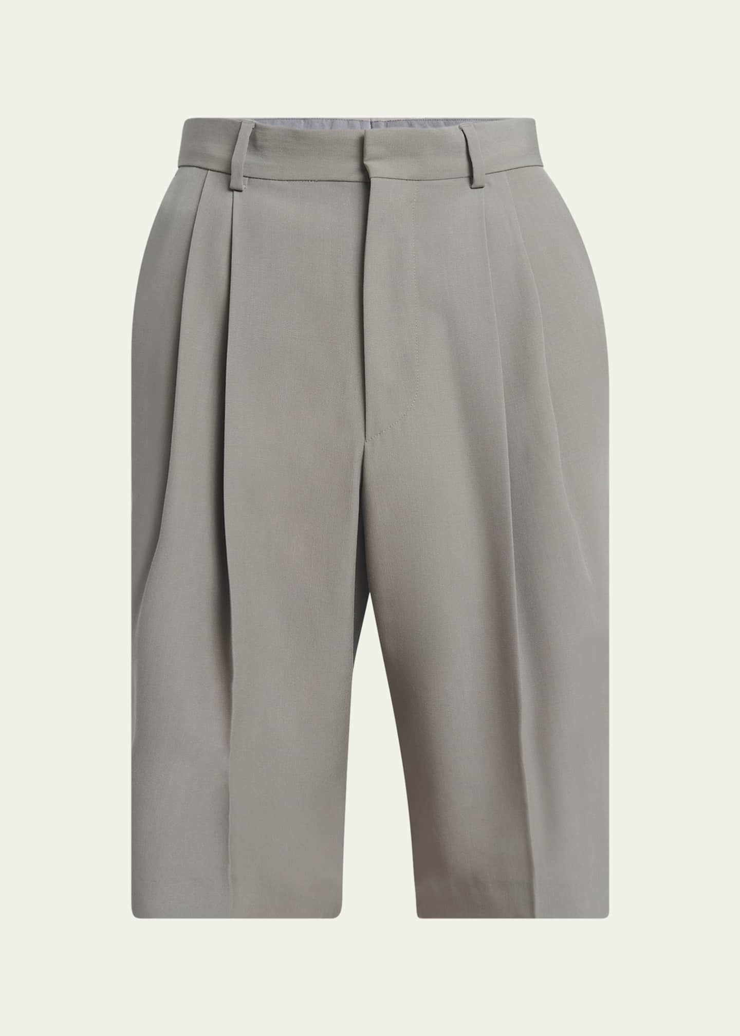 Dries Van Noten Men's Panrom Dress Shorts Image 1 of 5