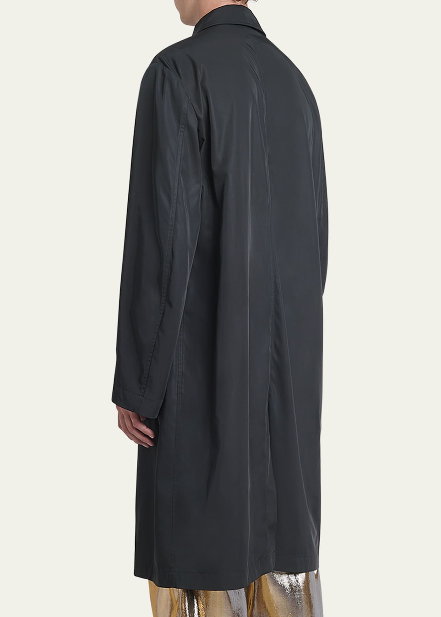 Dries Van Noten Men's Rankles Topcoat Image 3 of 5