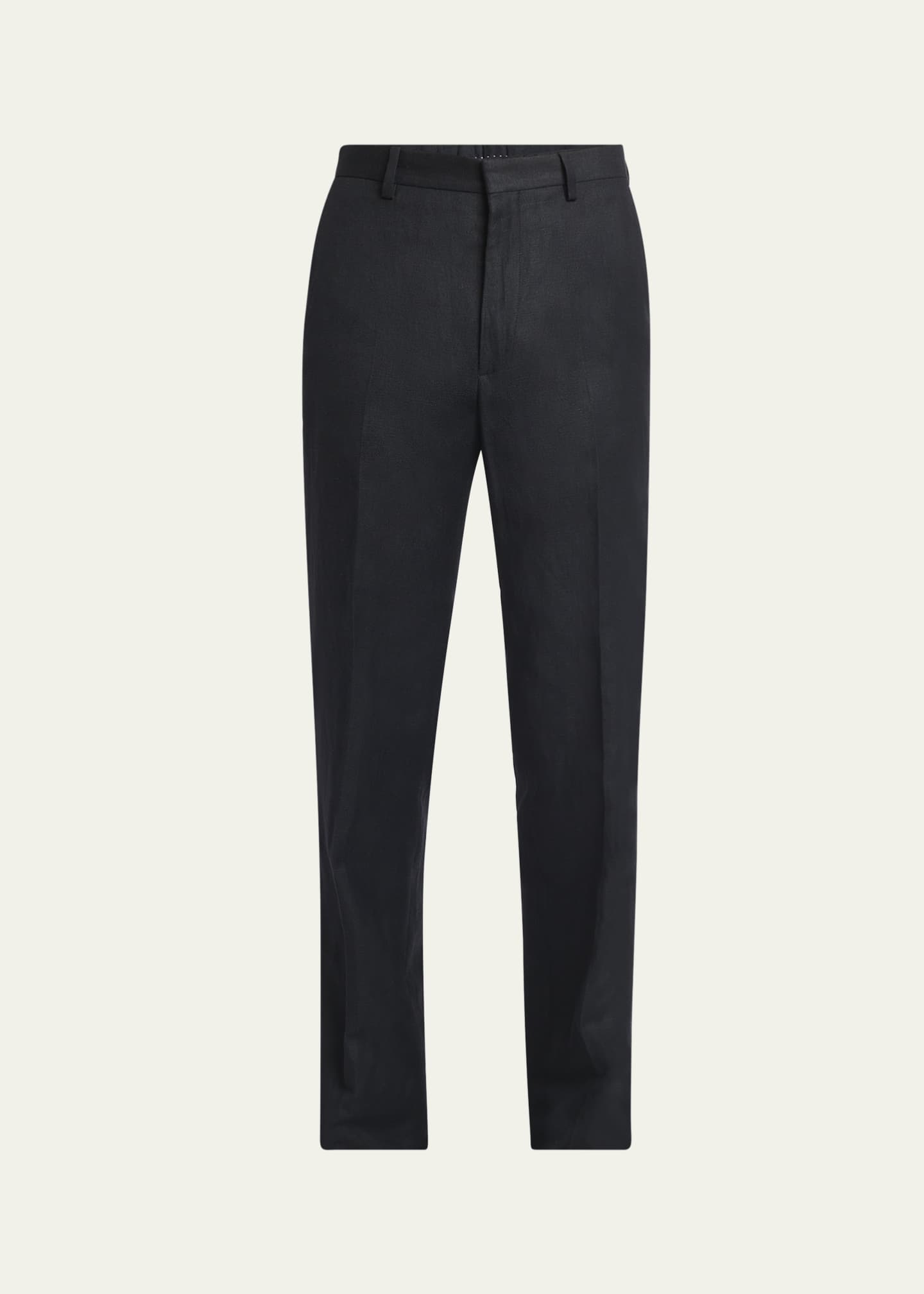 Dries Van Noten Men's Pelto Wool-Linen Pants - Bergdorf Goodman