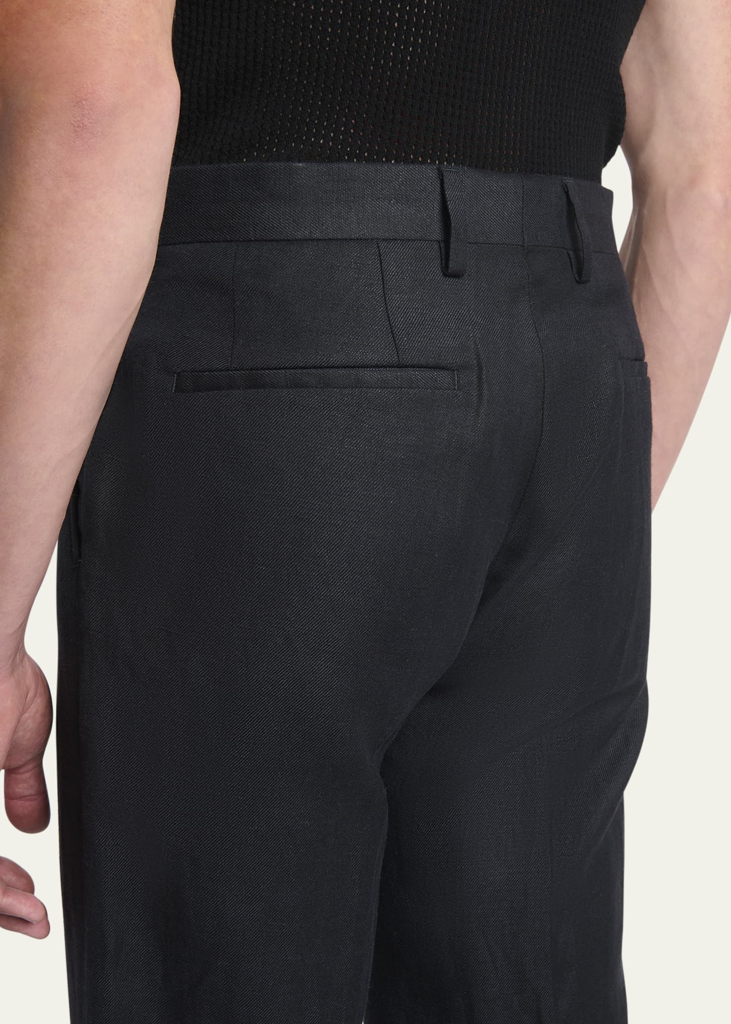 Dries Van Noten Men's Pelto Wool-Linen Pants - Bergdorf Goodman Dries Van Noten Men's Pelto Wool-Linen Pants - Bergdorf Goodman
