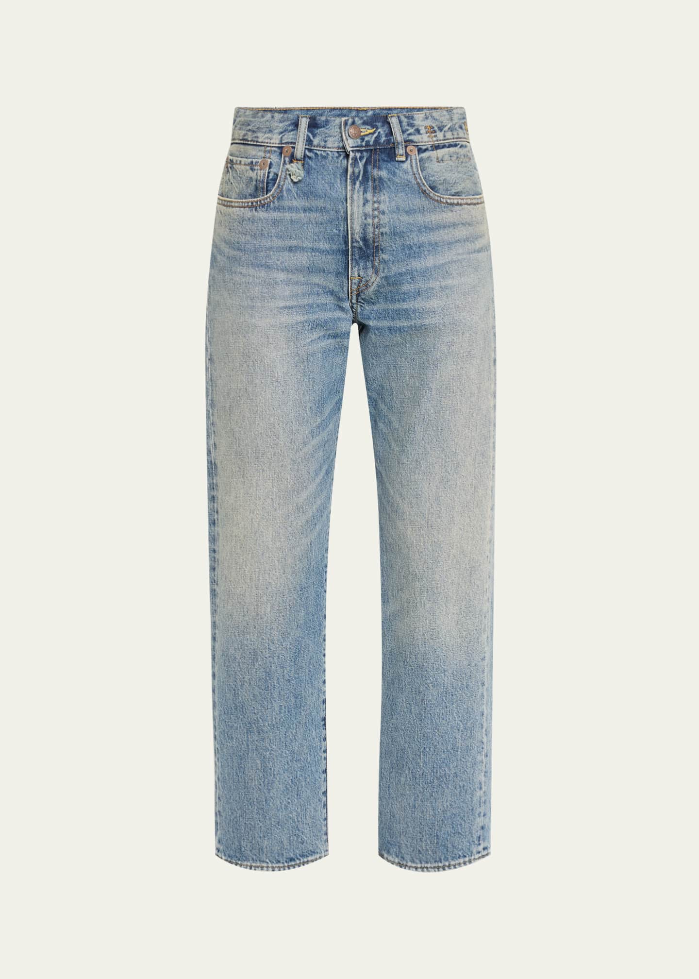 R13 Mid-Rise Boyfriend Jeans Image 1 of 5