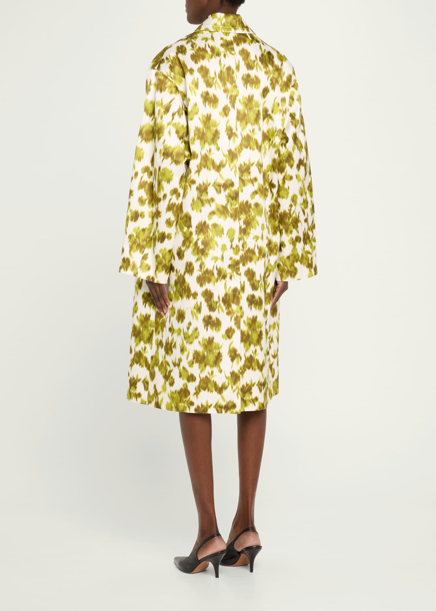 Michael Kors Collection Oversized Balmacaan Image 3 of 5