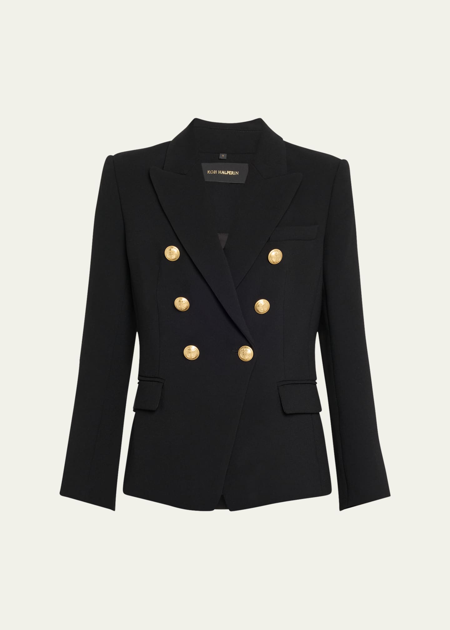 Kobi Halperin Jaxy Double-Breasted Blazer Jacket - Bergdorf Goodman