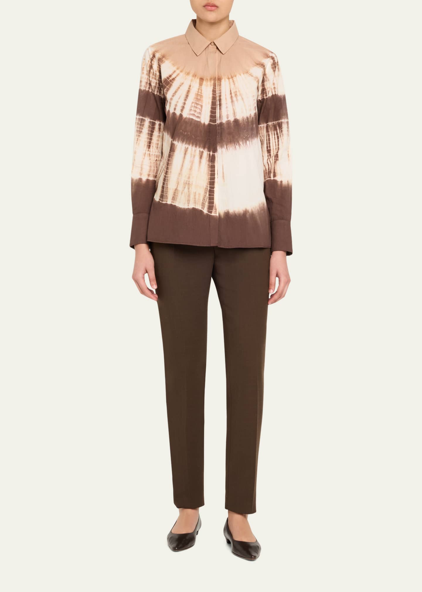 Kobi Halperin Cadia Tie-Dye Cotton Blouse Image 2 of 5