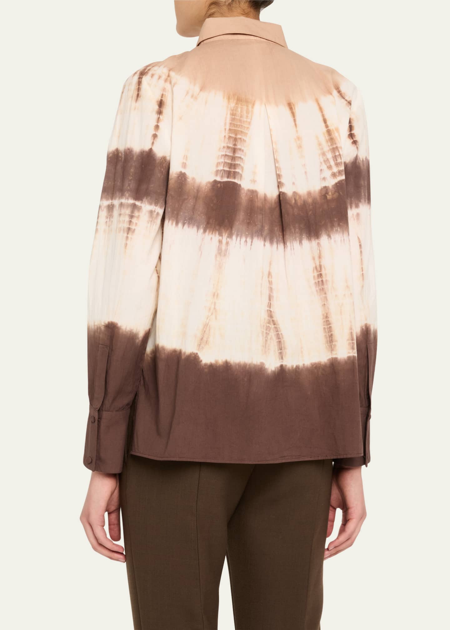 Kobi Halperin Cadia Tie-Dye Cotton Blouse Image 3 of 5