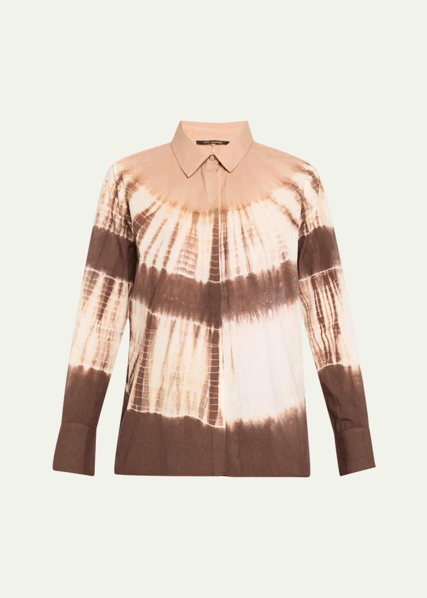 Kobi Halperin Cadia Tie-Dye Cotton Blouse Image 1 of 5