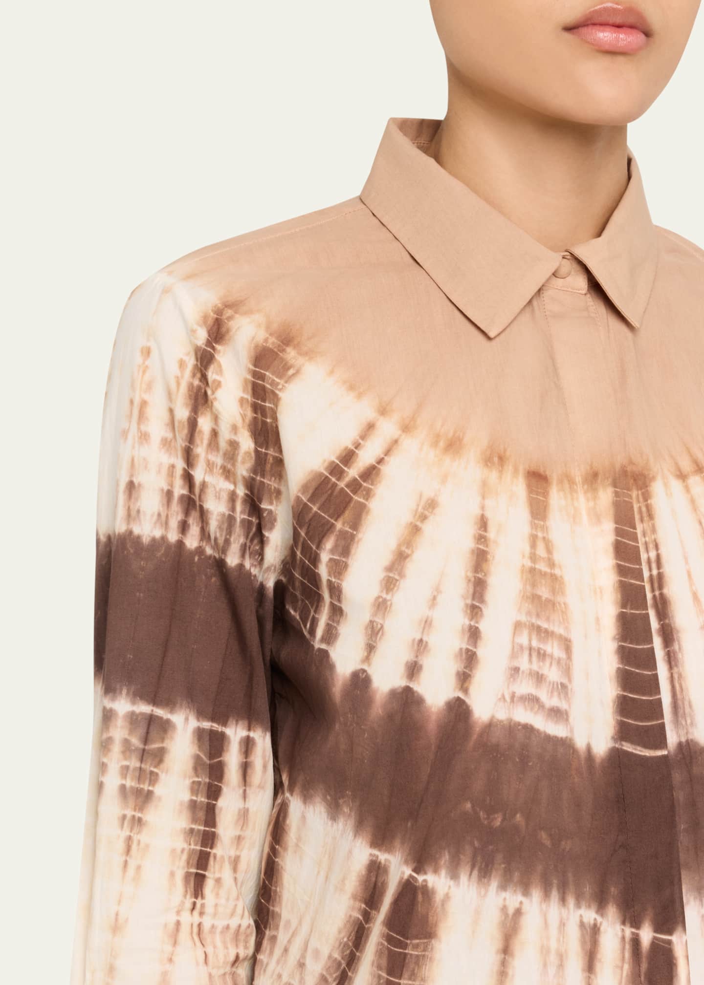 Kobi Halperin Cadia Tie-Dye Cotton Blouse Image 5 of 5