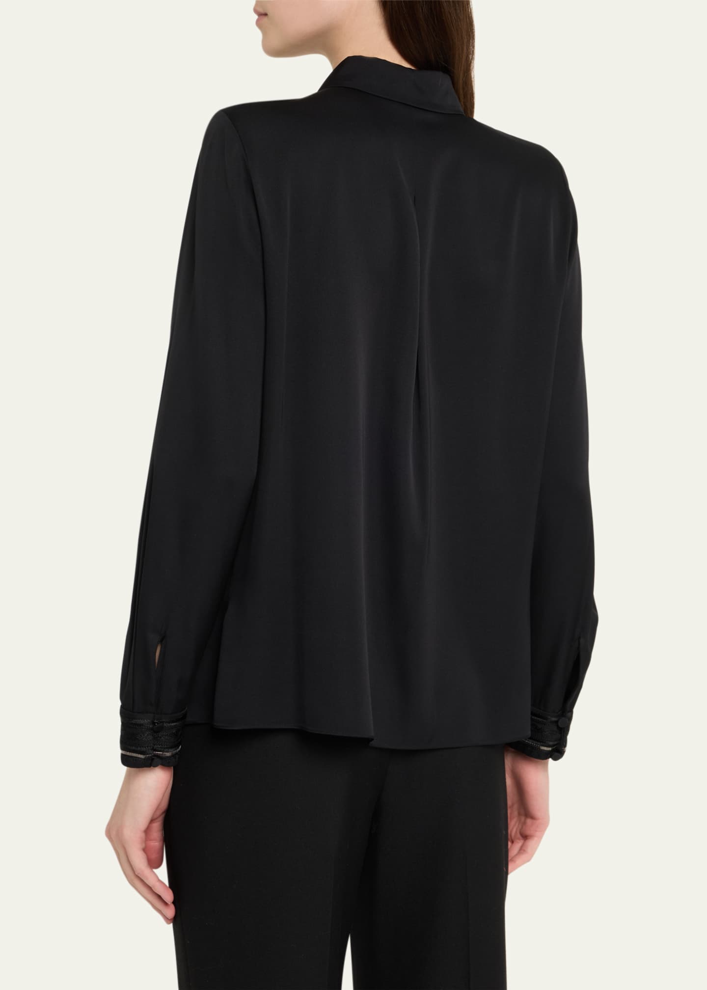 Devin Shimmer Embroidered Blouse - Thumbnail 3