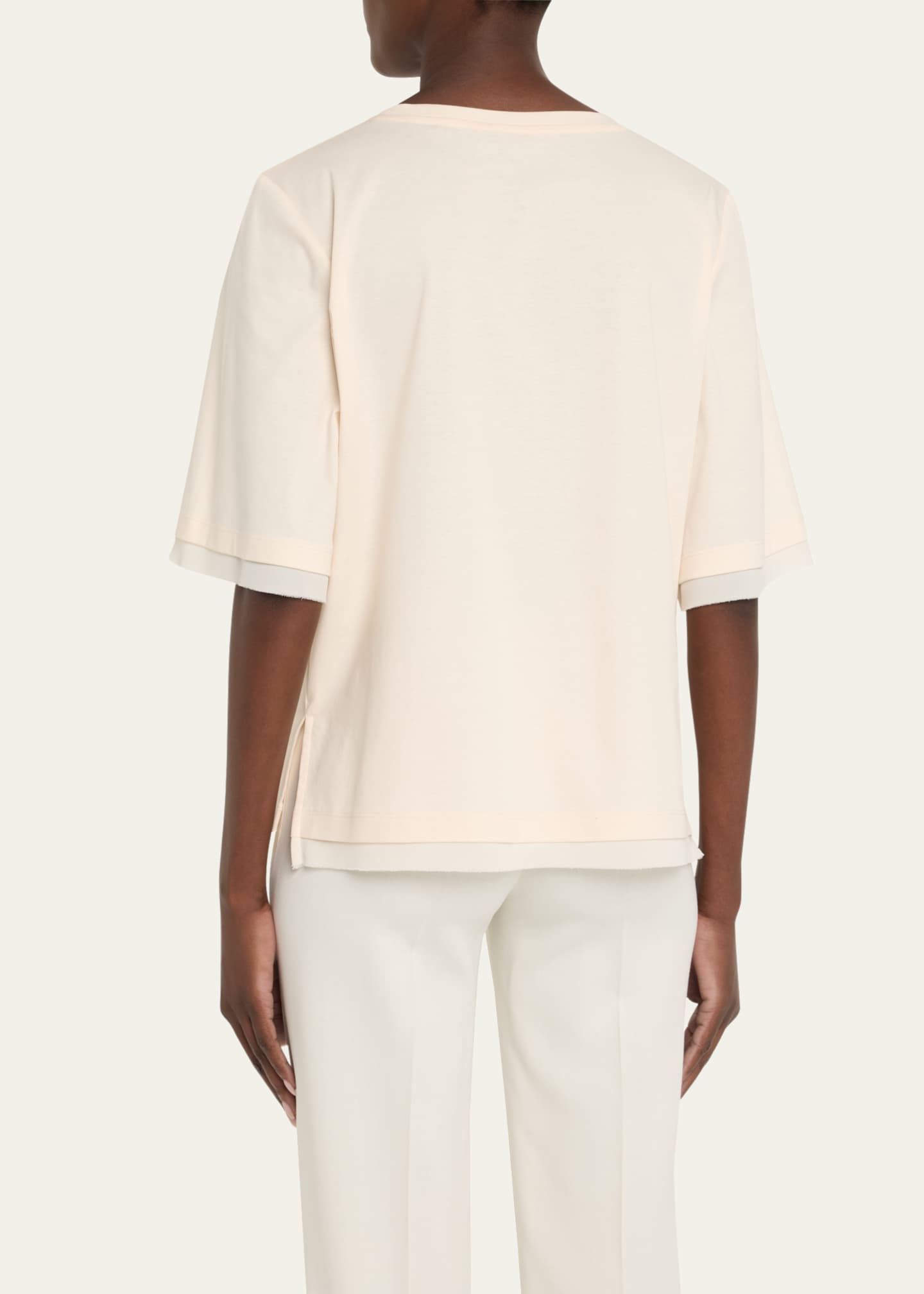 Kobi Halperin Erlich Crewneck Cotton T-Shirt Image 3 of 5