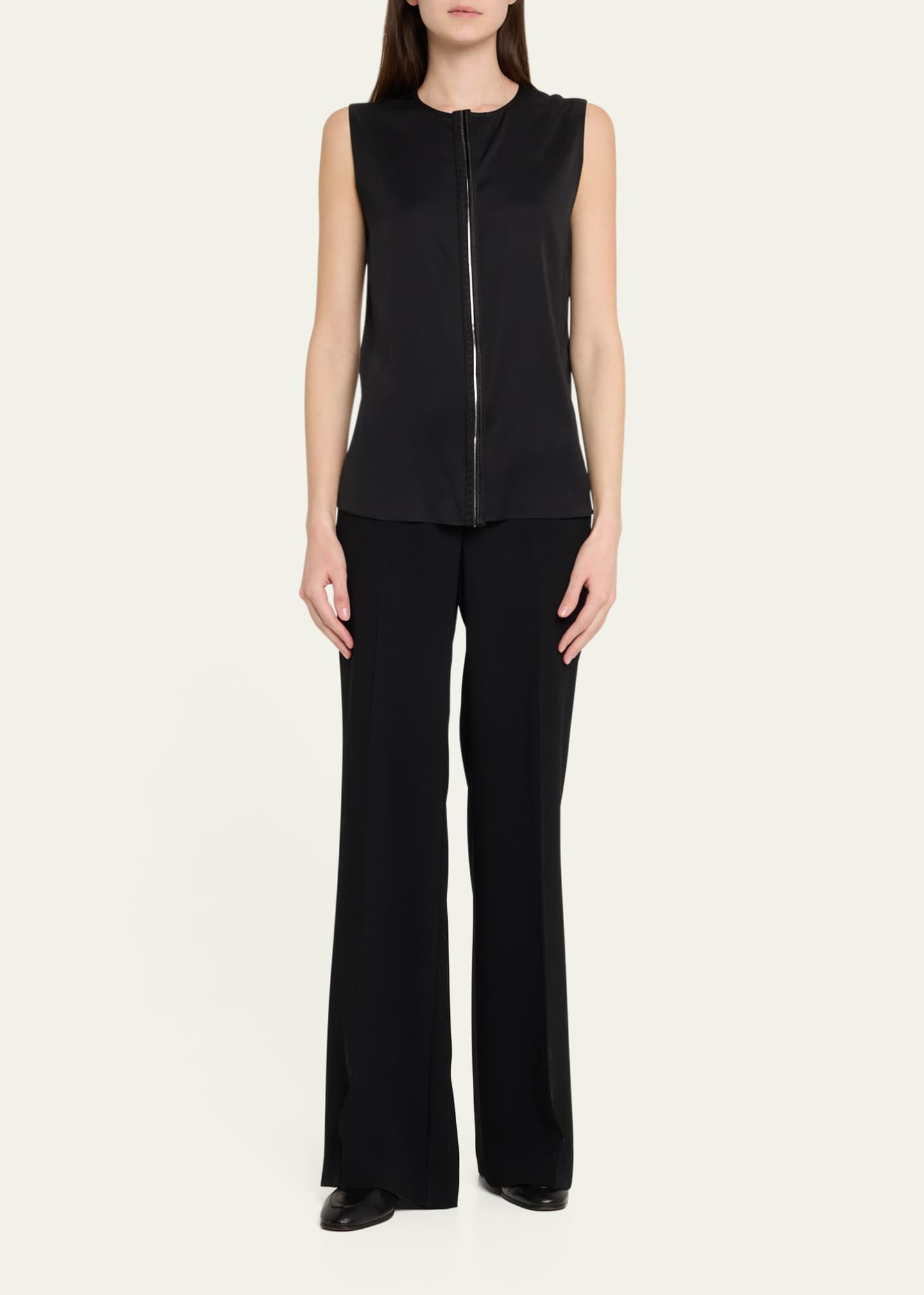 Kobi Halperin Robi Sleeveless Embroidered Blouse Image 2 of 5