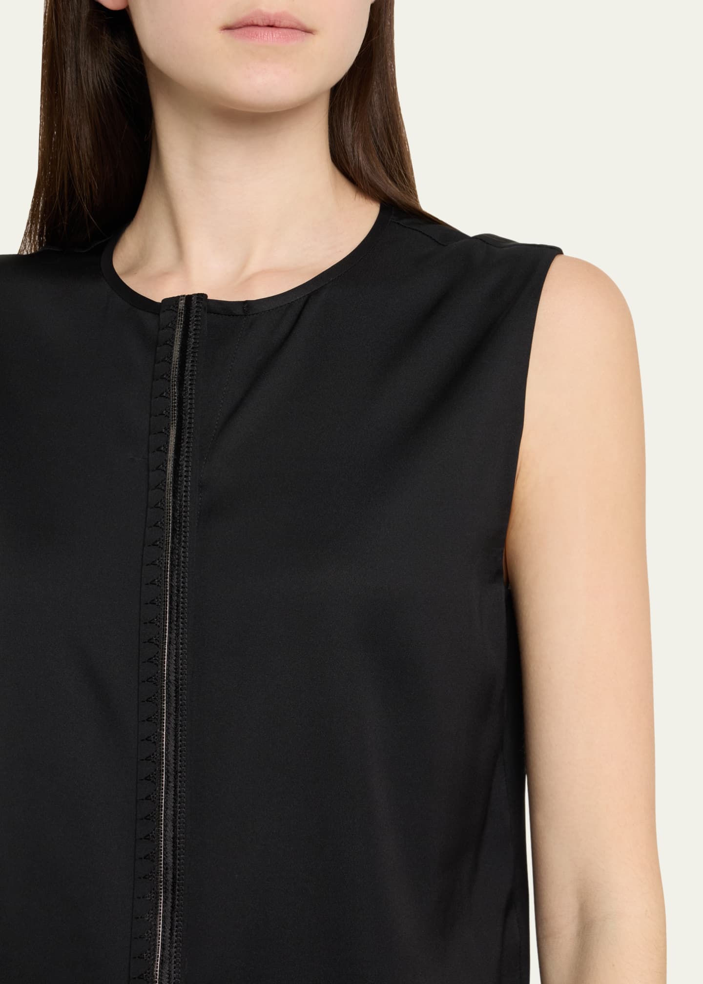 Kobi Halperin Robi Sleeveless Embroidered Blouse Image 5 of 5
