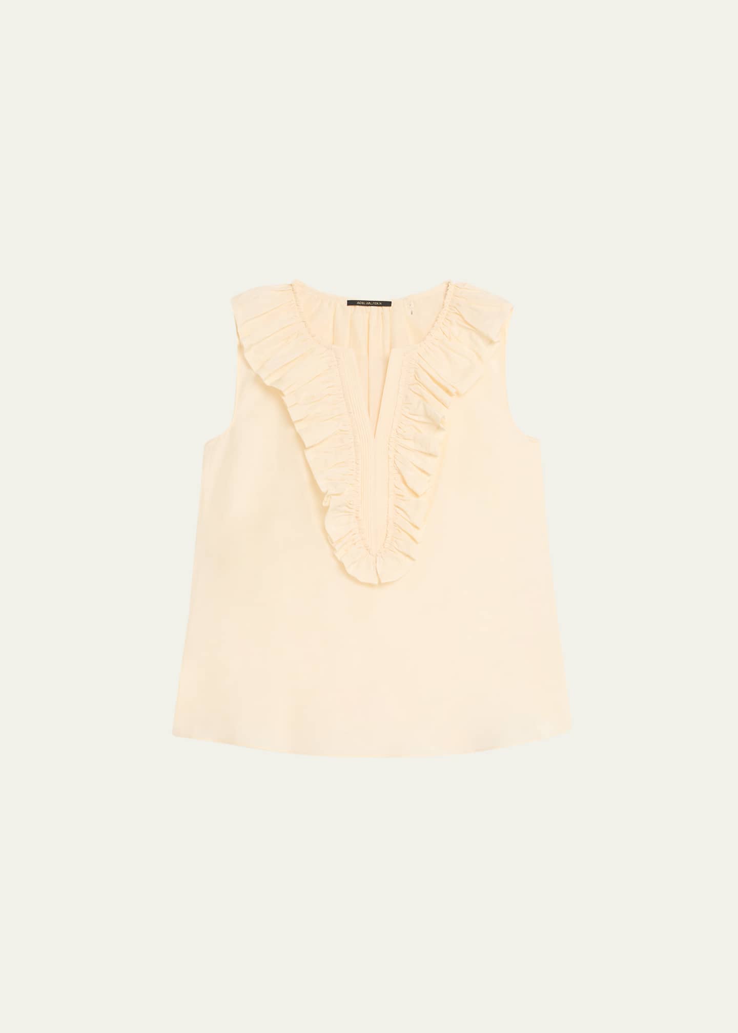 Kobi Halperin Florence Sleeveless Ruffle Blouse Image 1 of 5