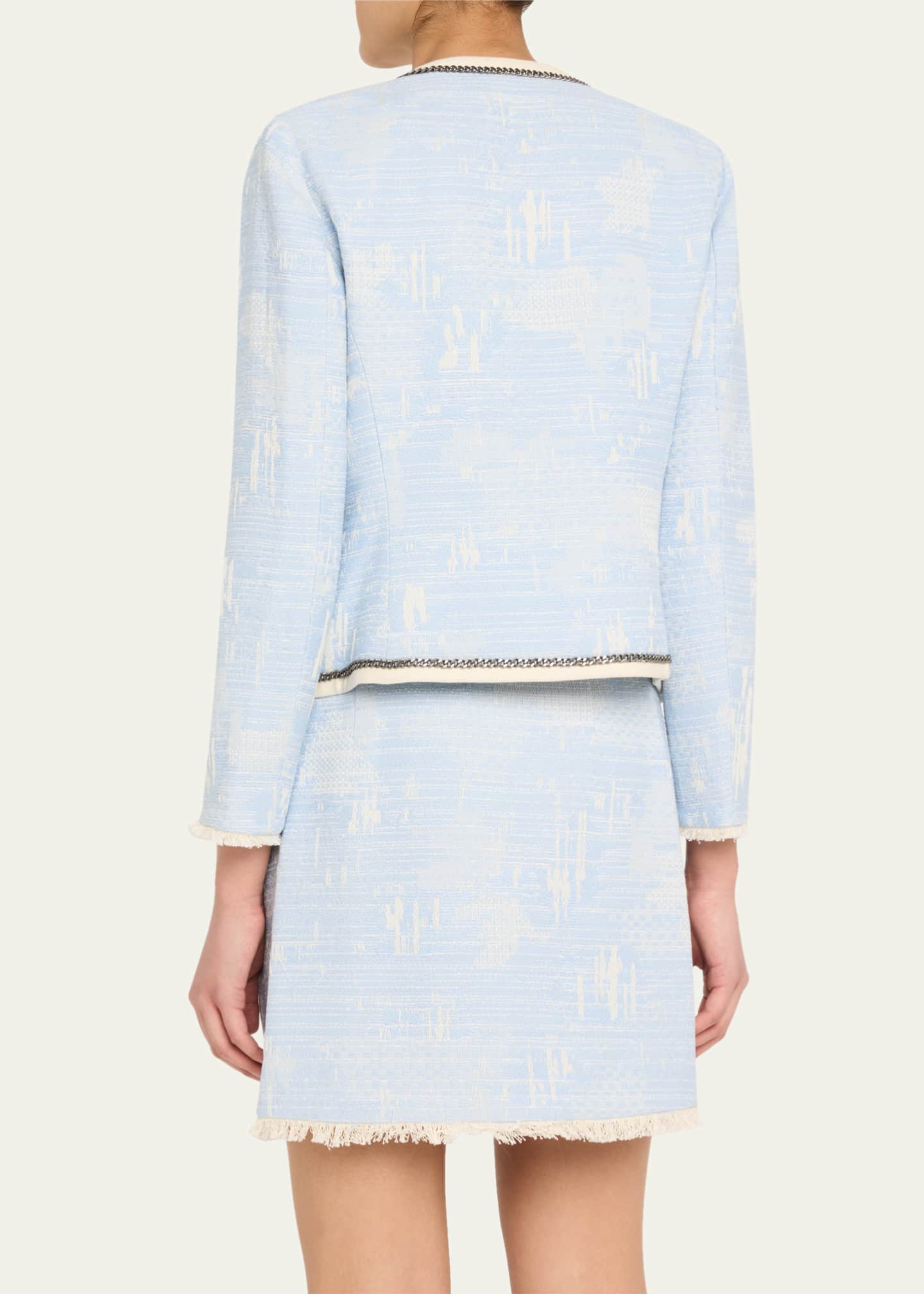 Kobi Halperin Lark Fringed Chain-Trim Jacket Image 3 of 5