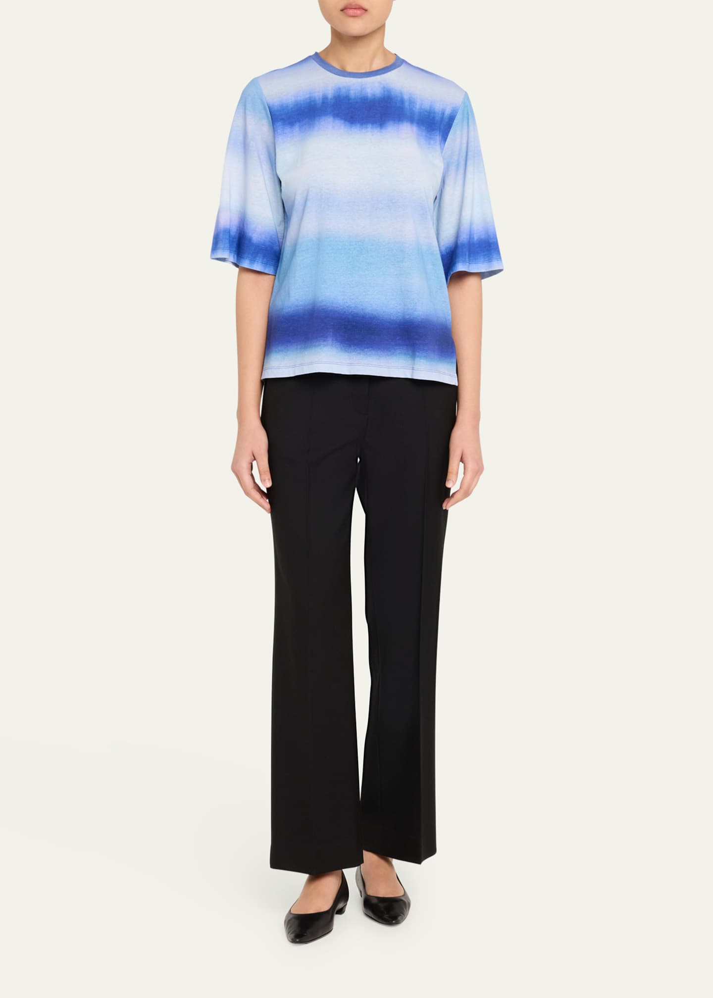 Kobi Halperin Barlow Crewneck Ombre-Print T-Shirt Image 2 of 5