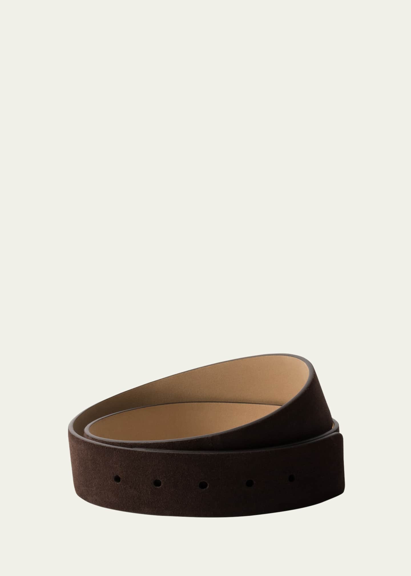 Prada Men's Suede Belt Strap Image 1 of 2