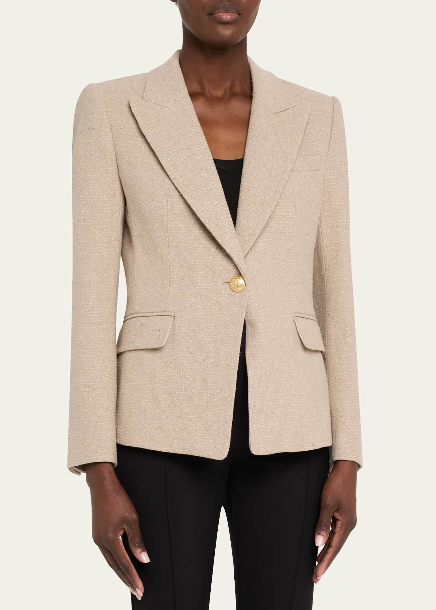 Kobi Halperin Nerys Single-Button Canvas Jacket Image 4 of 5