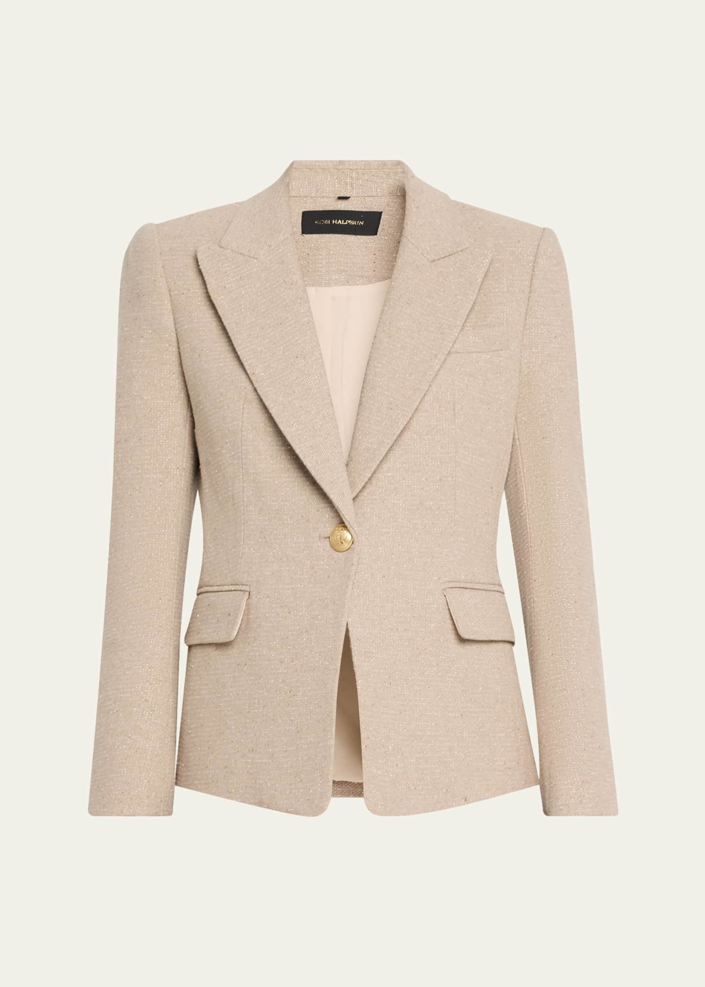Kobi Halperin Nerys Single-Button Canvas Jacket Image 1 of 5