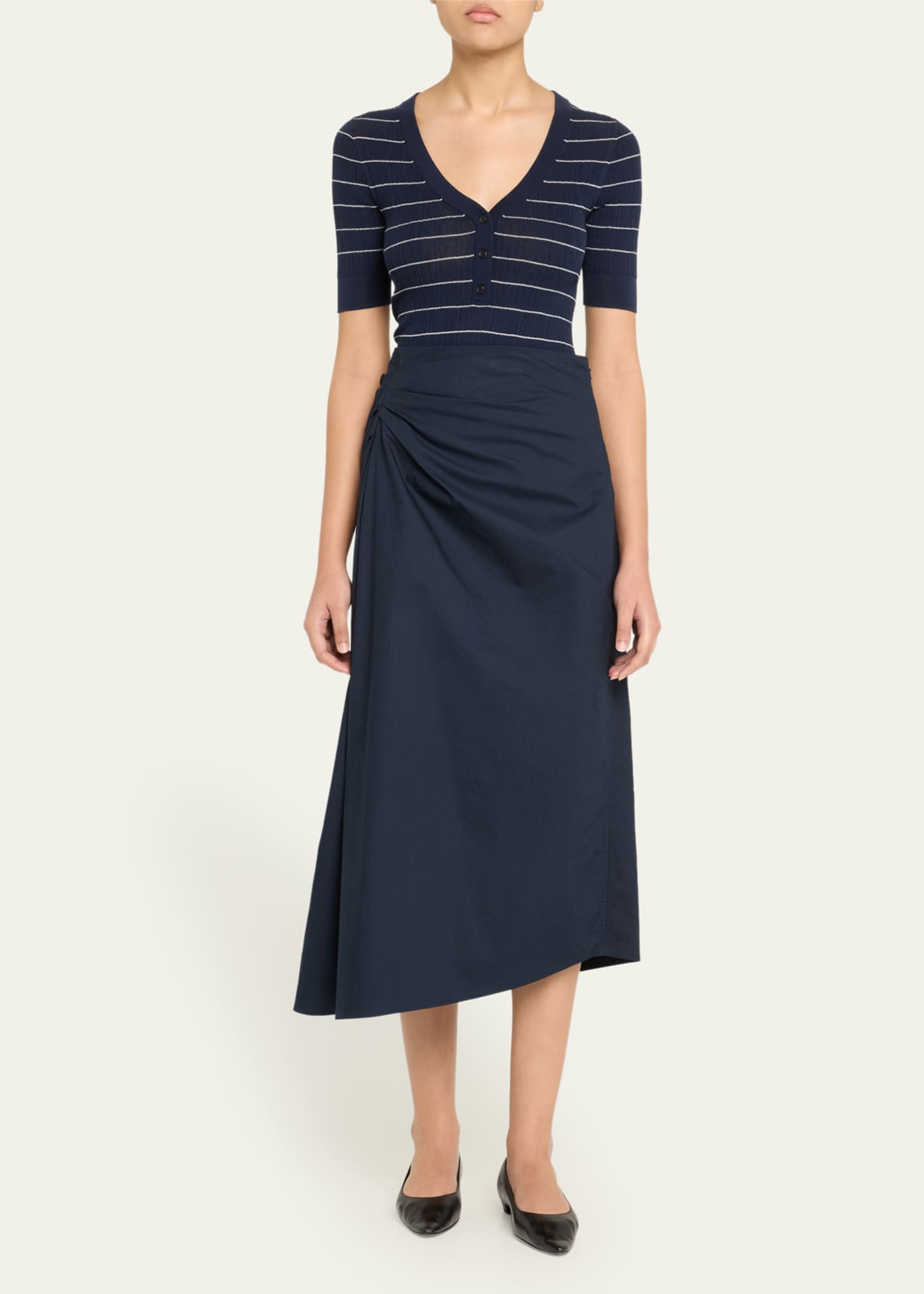A.L.C. Francis Stripe Top Image 2 of 5