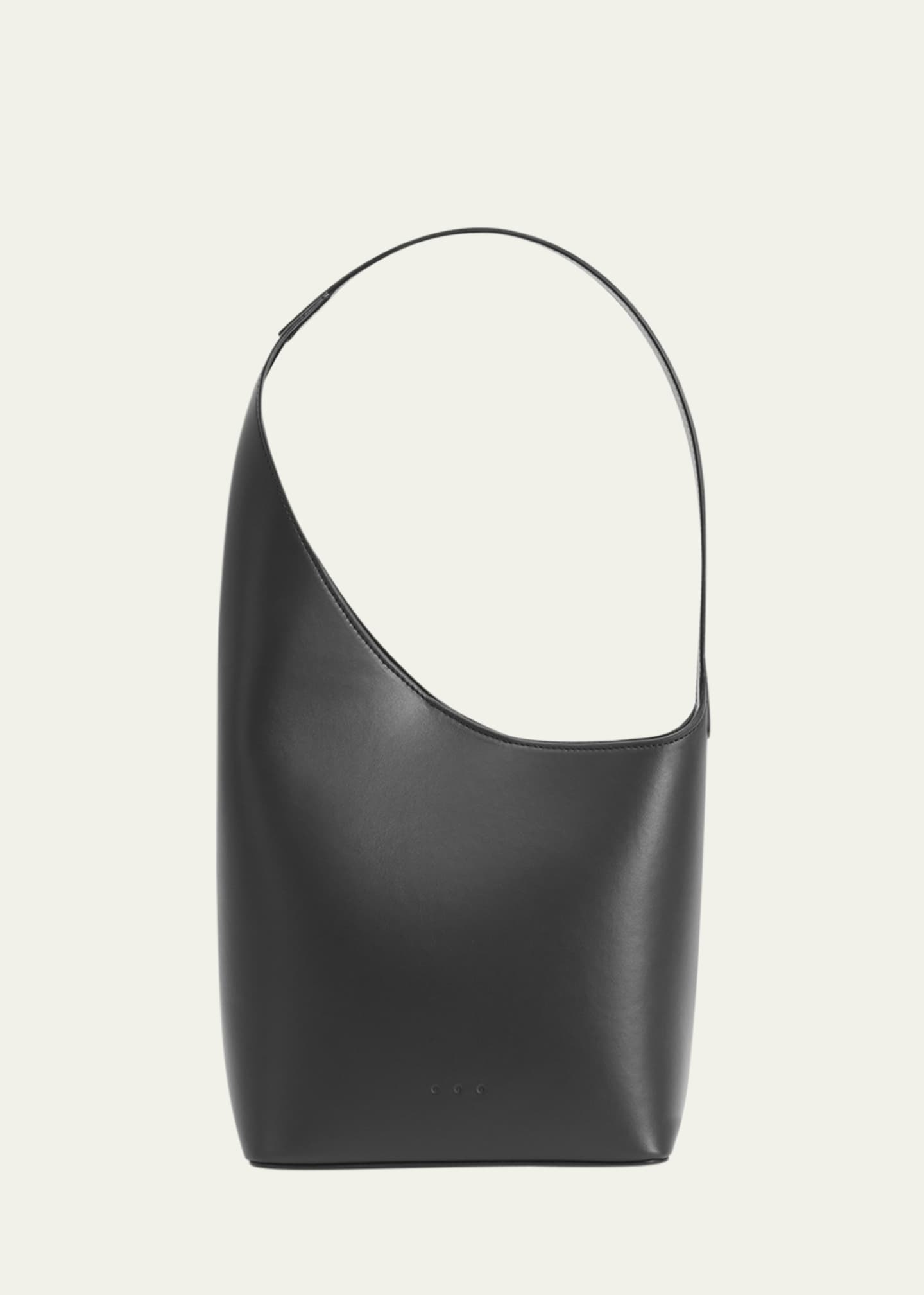 Aesther Ekme Demi Lune Smooth Calfskin Shoulder Bag